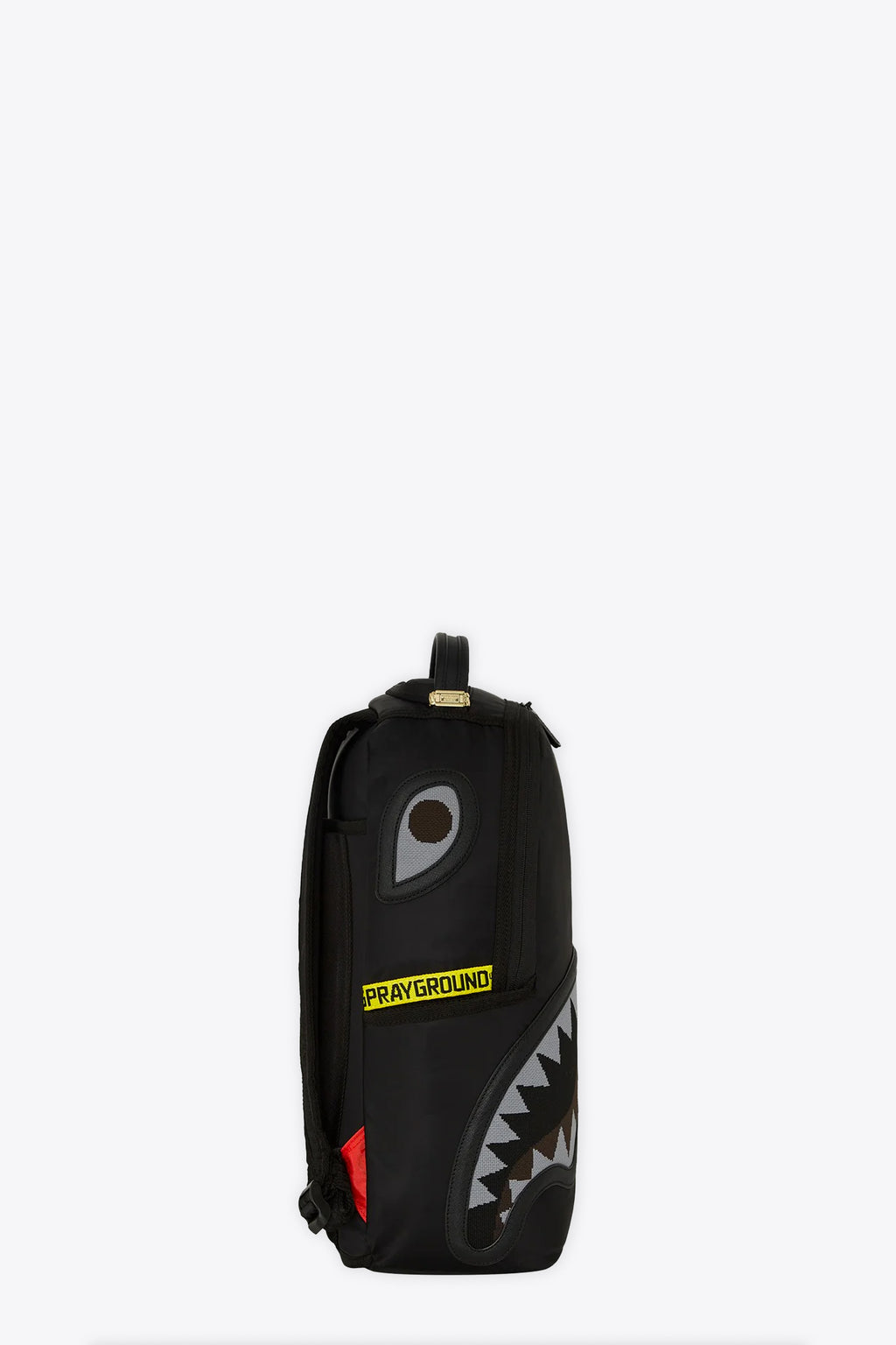 alt-image__SHARK-CENTRAL-YELLOW-TAPE-DLX-SATIN-BACKPACK-Nero/giallo
