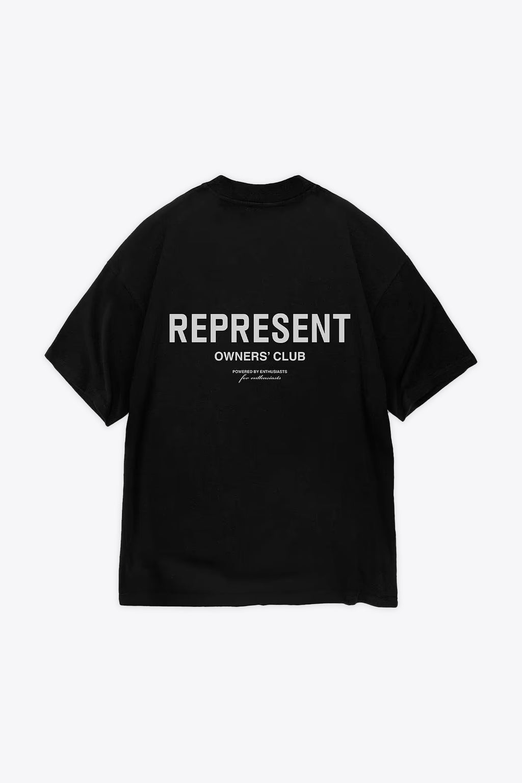 alt-image__Black-cotton-t-shirt-with-chest-and-back-logo-print---Represent-Owners-Club-T-Shirt