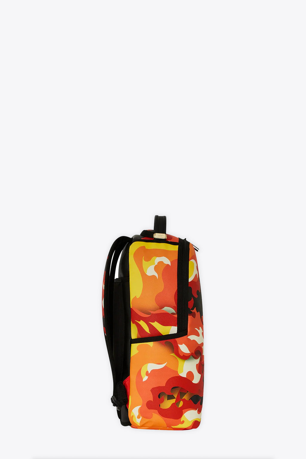 alt-image__Zaino-in-pvc-nero-a-scacchi-con-stampa-Futurama---Bender-Fire-Drama-Dlxvs-Backpack