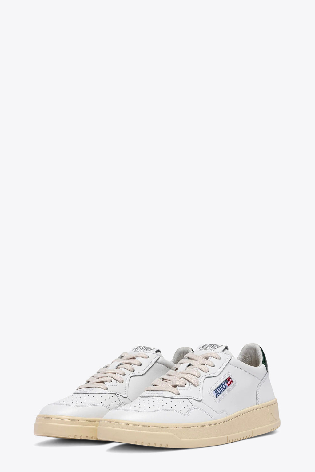 alt-image__Sneaker-bassa-in-pelle-bianca-con-tab-verde---Medalist-Low