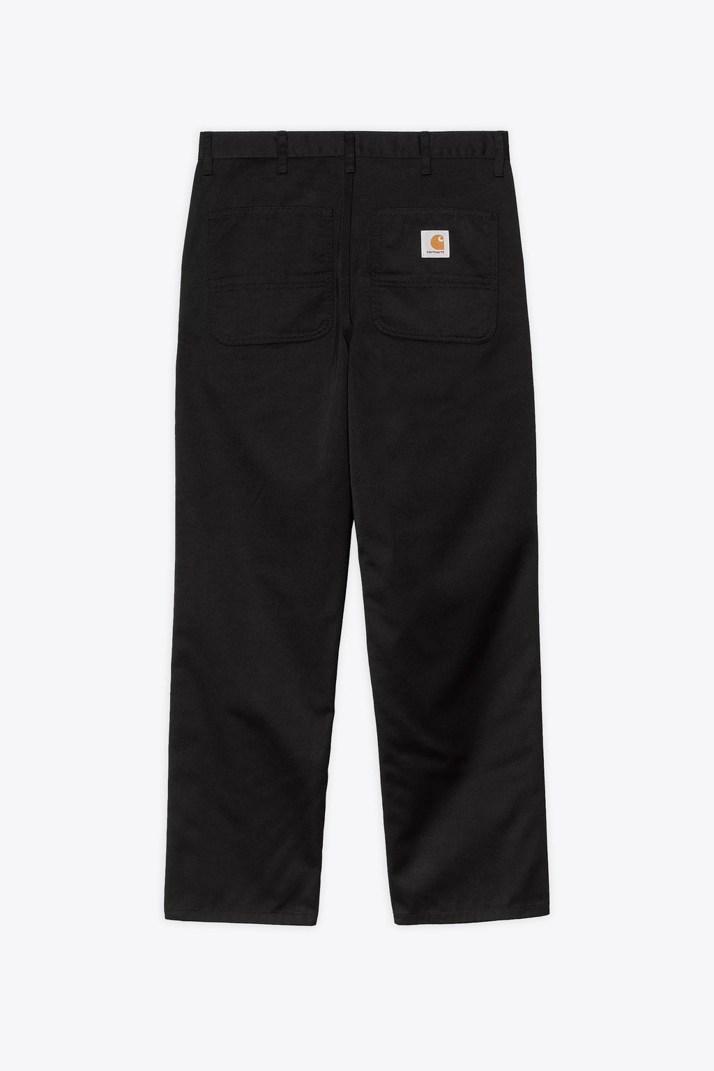 alt-image__Pantalone-in-twill-nero-con-gamba-dritta---Simple-Pant
