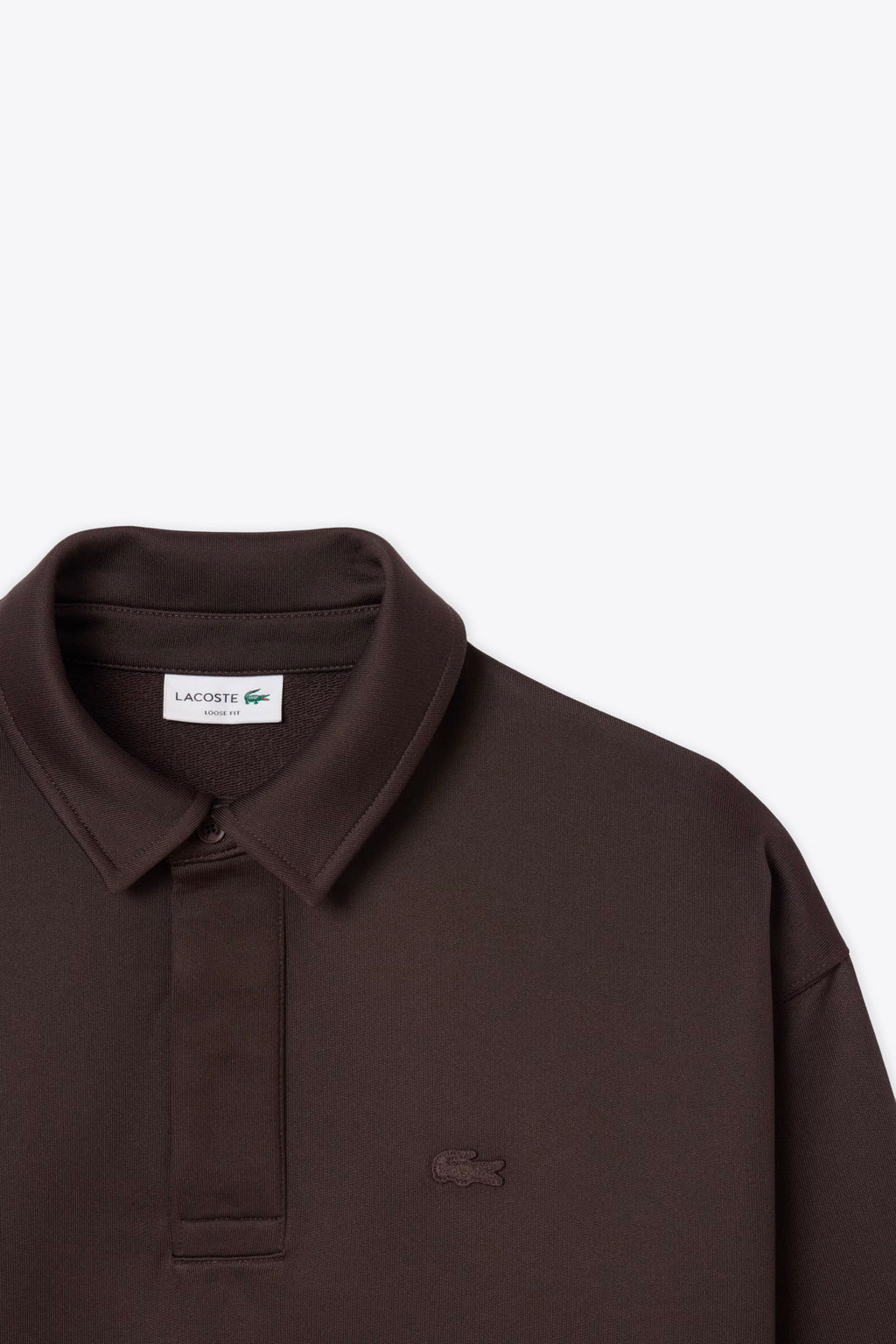 alt-image__Felpa-in-cotone-marrone-con-collo-a-polo