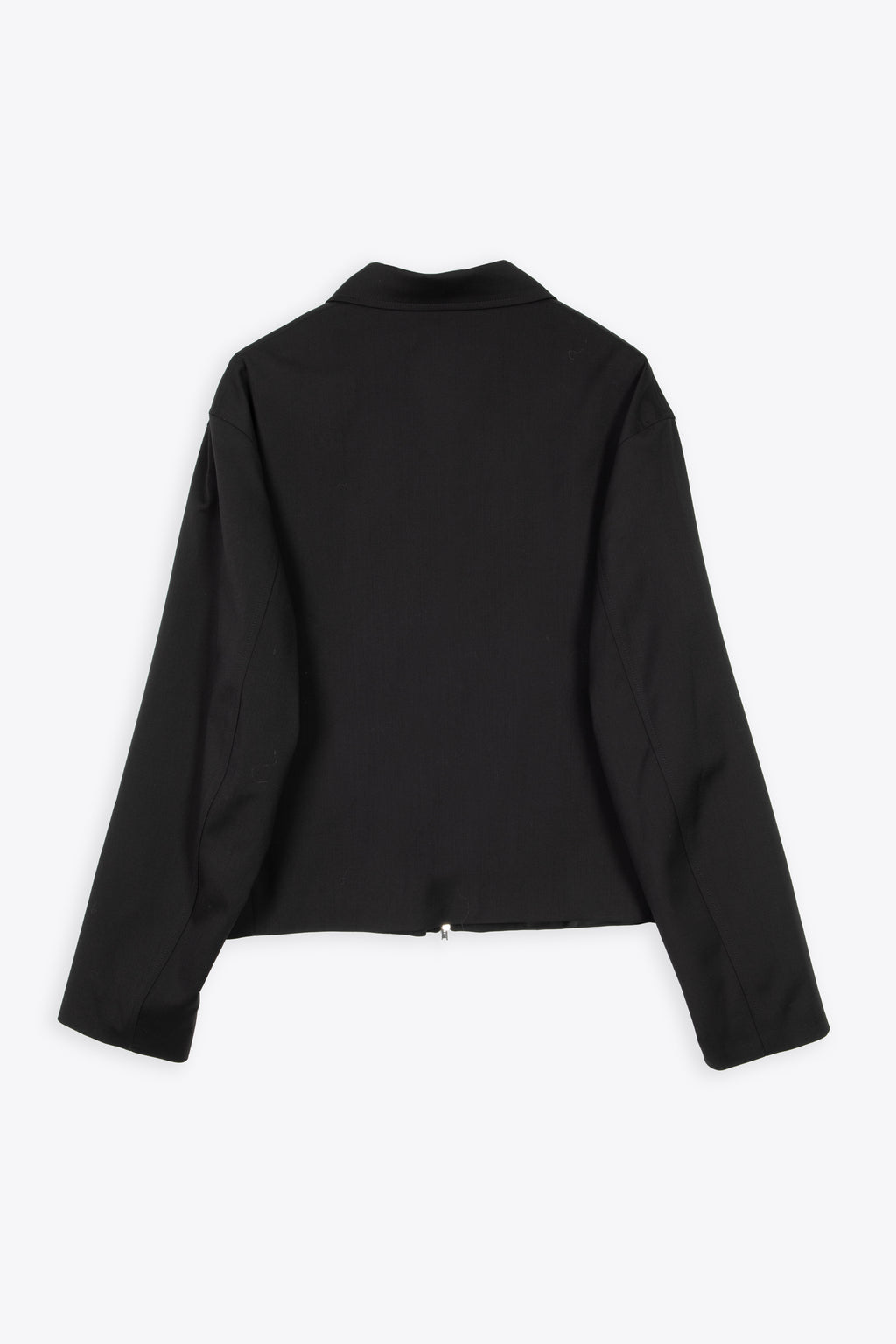 alt-image__Giacca-in-fresco-lana-nera-con-zip---Mini-Jacket