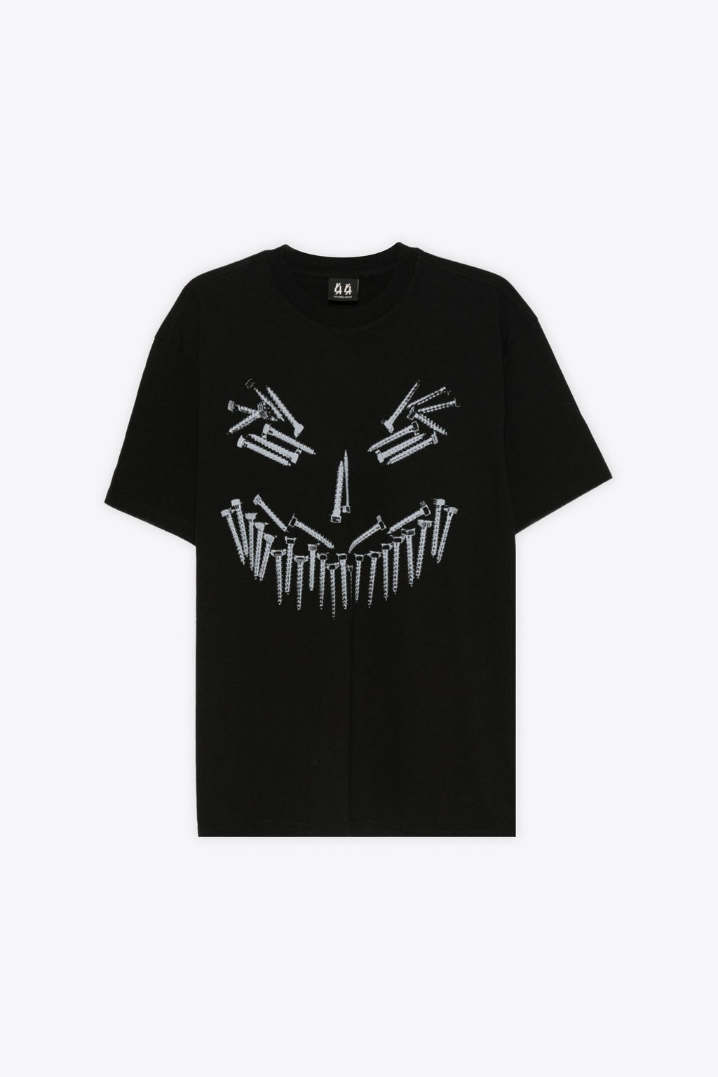 alt-image__T-shirt-nera-con-stampa-grafica-e-logo---Screw-Tee