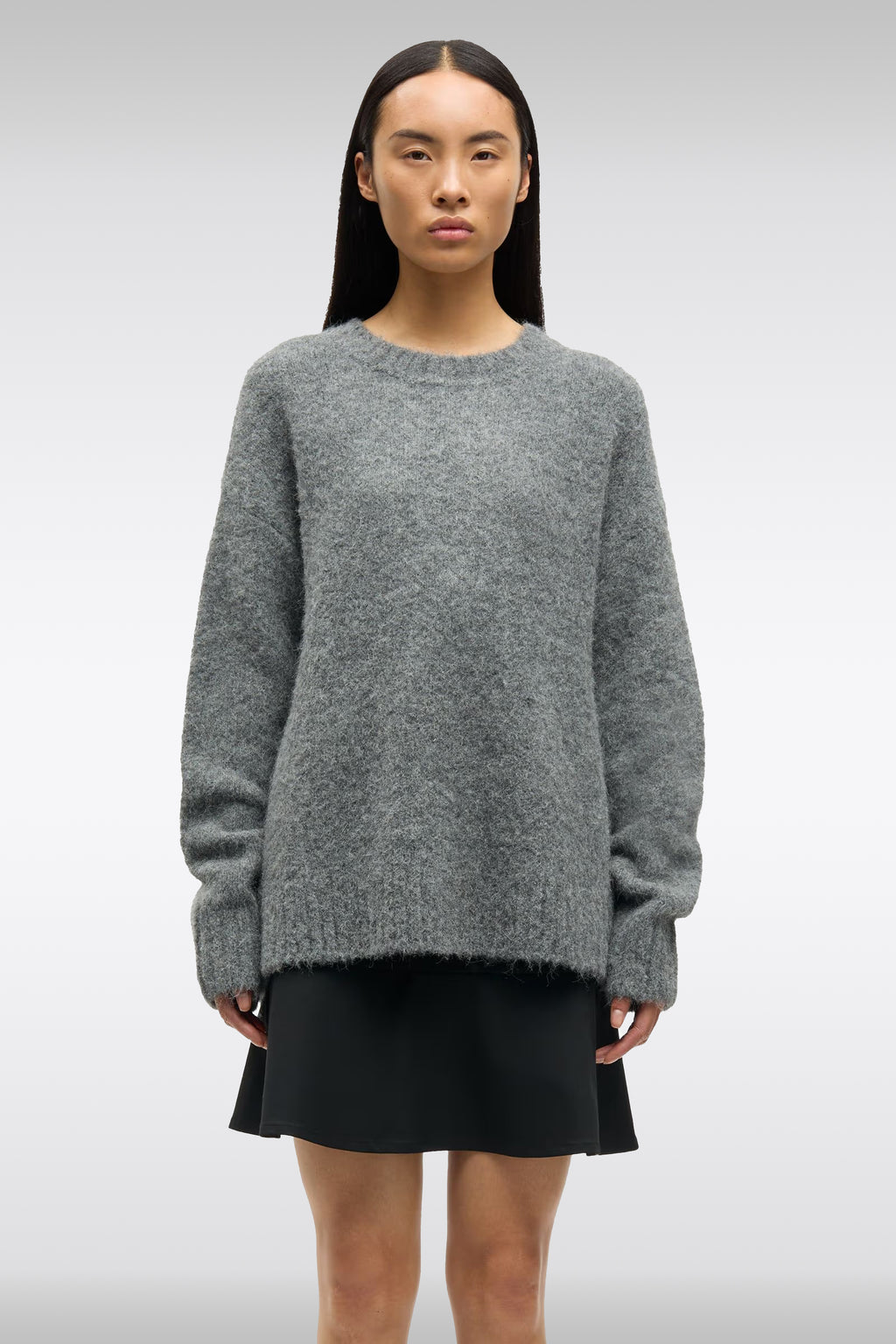 alt-image__Grey-brushed-alpaca-wool-oversized-sweater---Sajeanne-Sweater