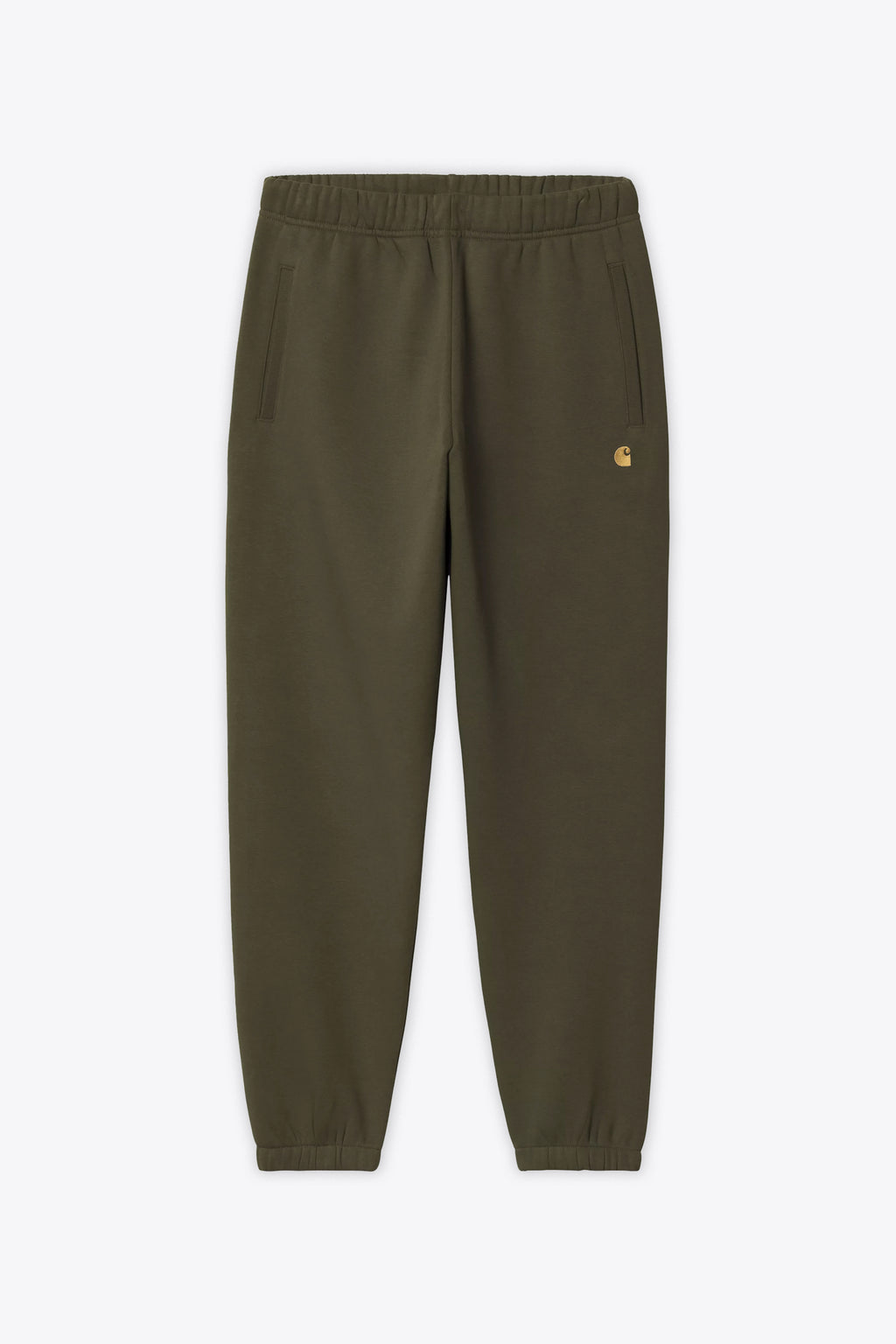alt-image__Pantalone-in-felpa-verde-militare-con-logo-ricamato---Chase-Sweat-Pant