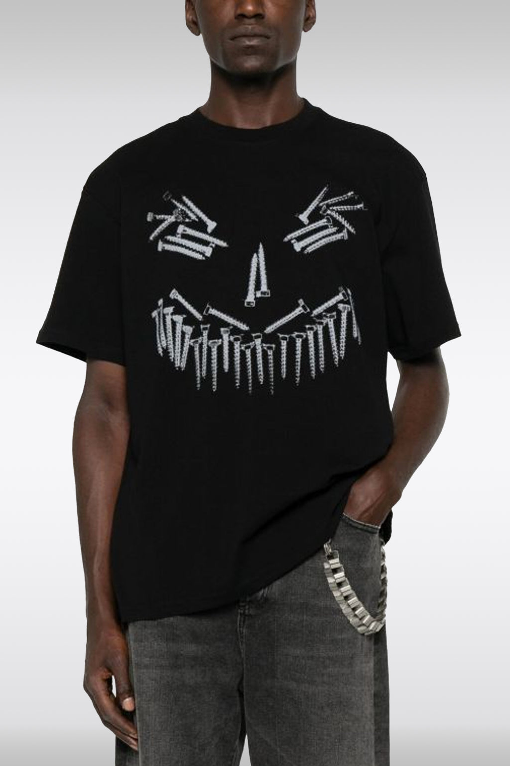 alt-image__T-shirt-nera-con-stampa-grafica-e-logo---Screw-Tee