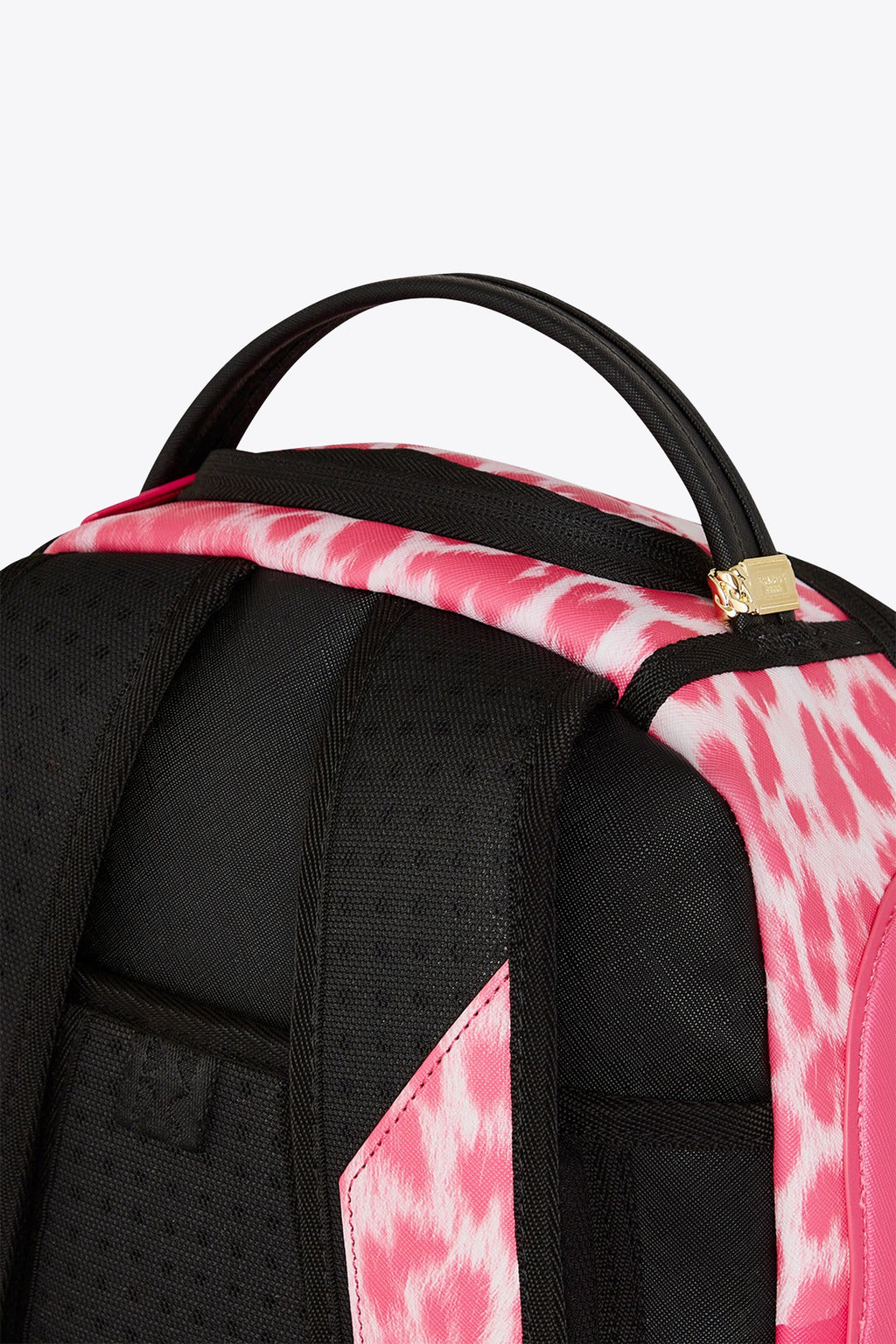alt-image__Zaino-in-pvc-rosa-a-scacchi-con-stampa-animalier---Wild-Amazon-Dlxsv-Backpack