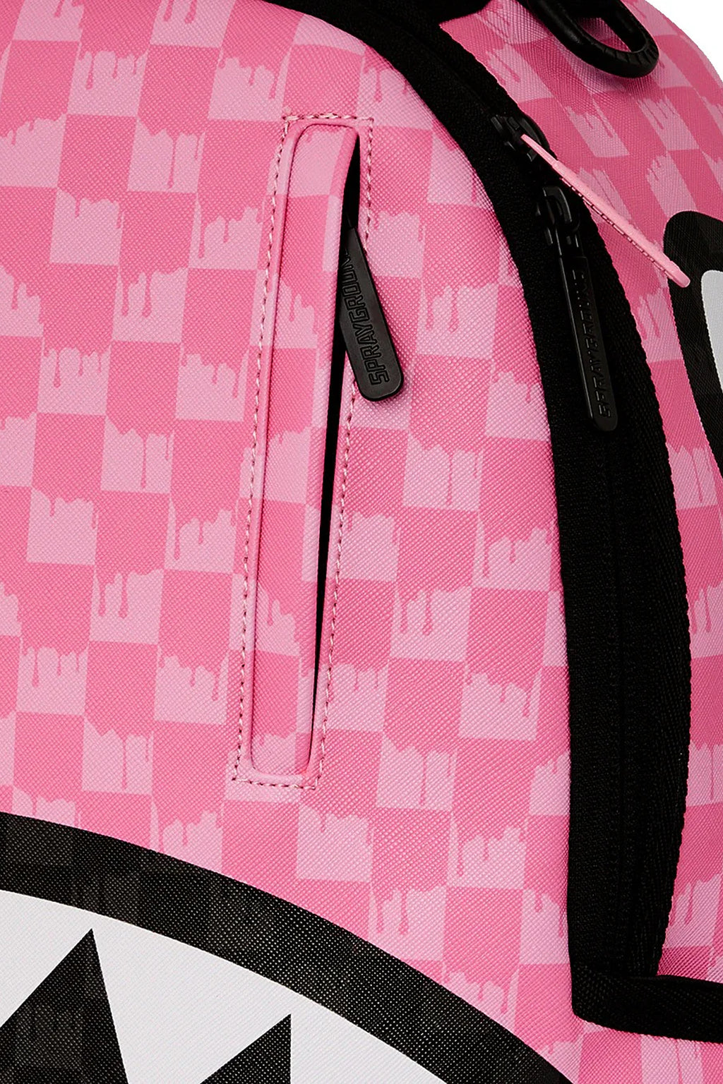 alt-image__Zaino-in-pvc-rosa-a-scacchi---Pink-and-Black-Drip-Check-Dlxsv-Backpack