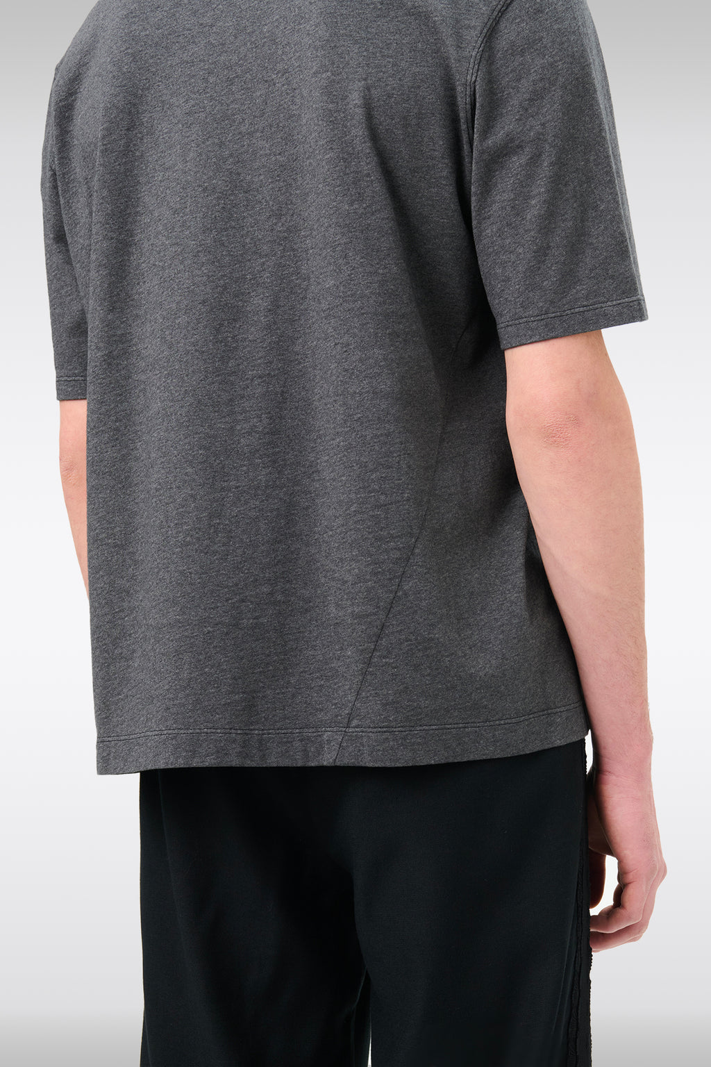 alt-image__Melange-grey-cotton-boxy-t-shirt---Big-T-Shirt-