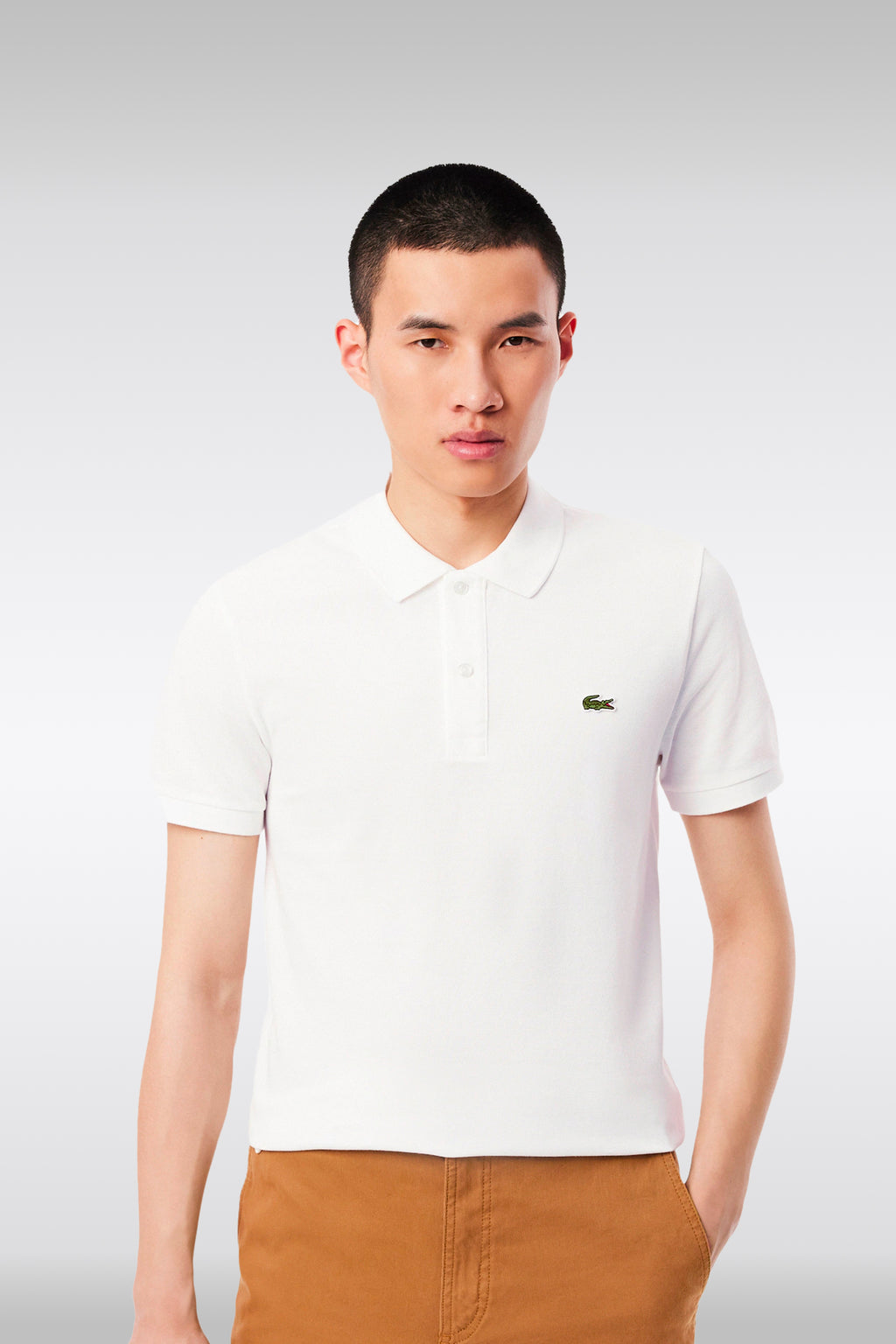 alt-image__Polo-in-cotone-piquè-bianca-slim-fit