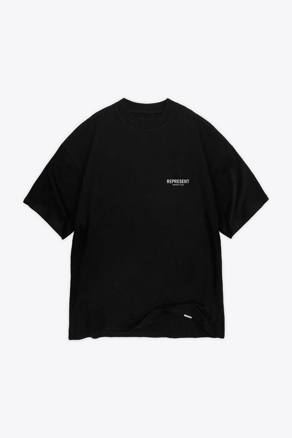 alt-image__Black-cotton-t-shirt-with-chest-and-back-logo-print---Represent-Owners-Club-T-Shirt