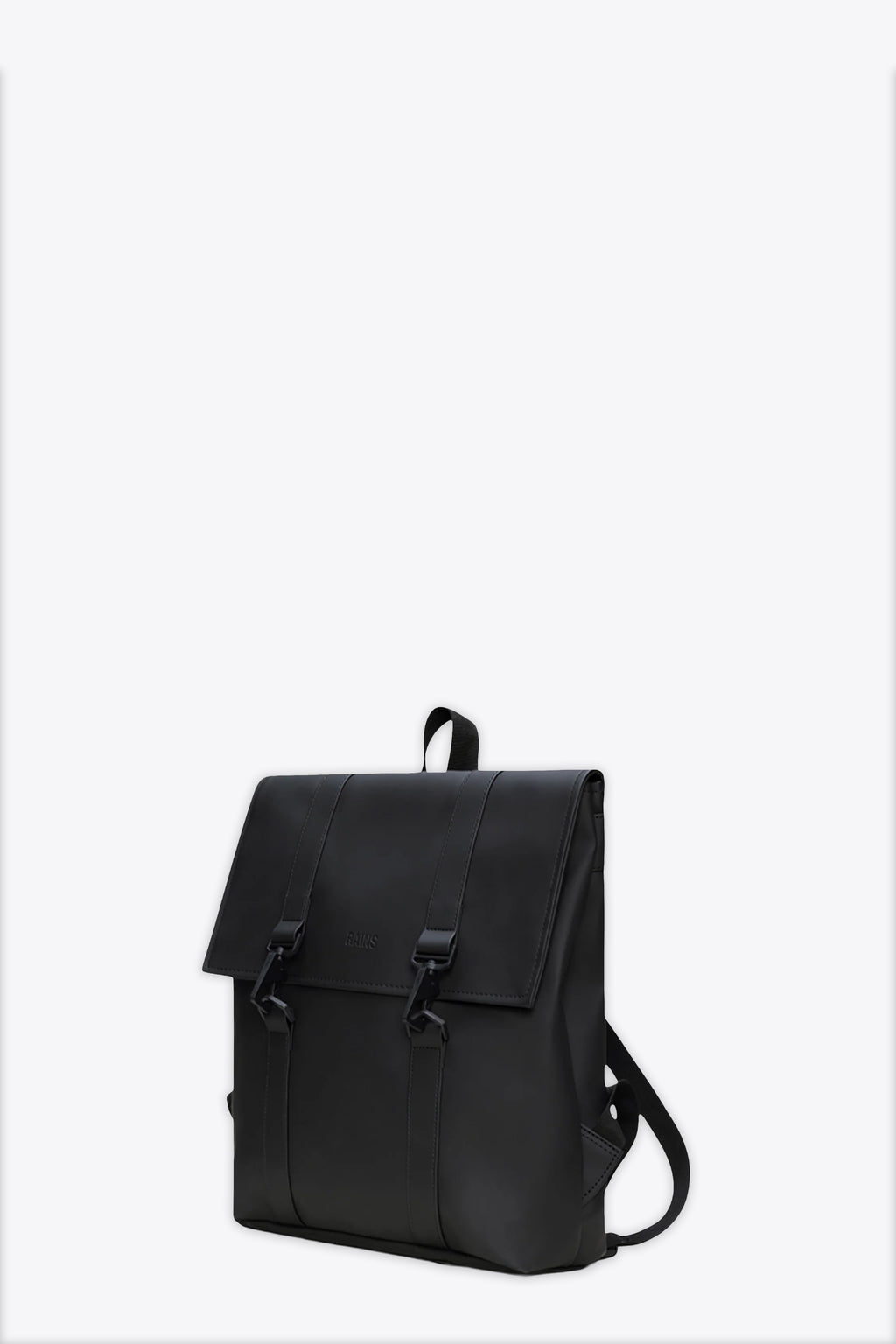 alt-image__Borsa-squadrata-nera-in-PU-impermeabile---MSN-Bag-Mini