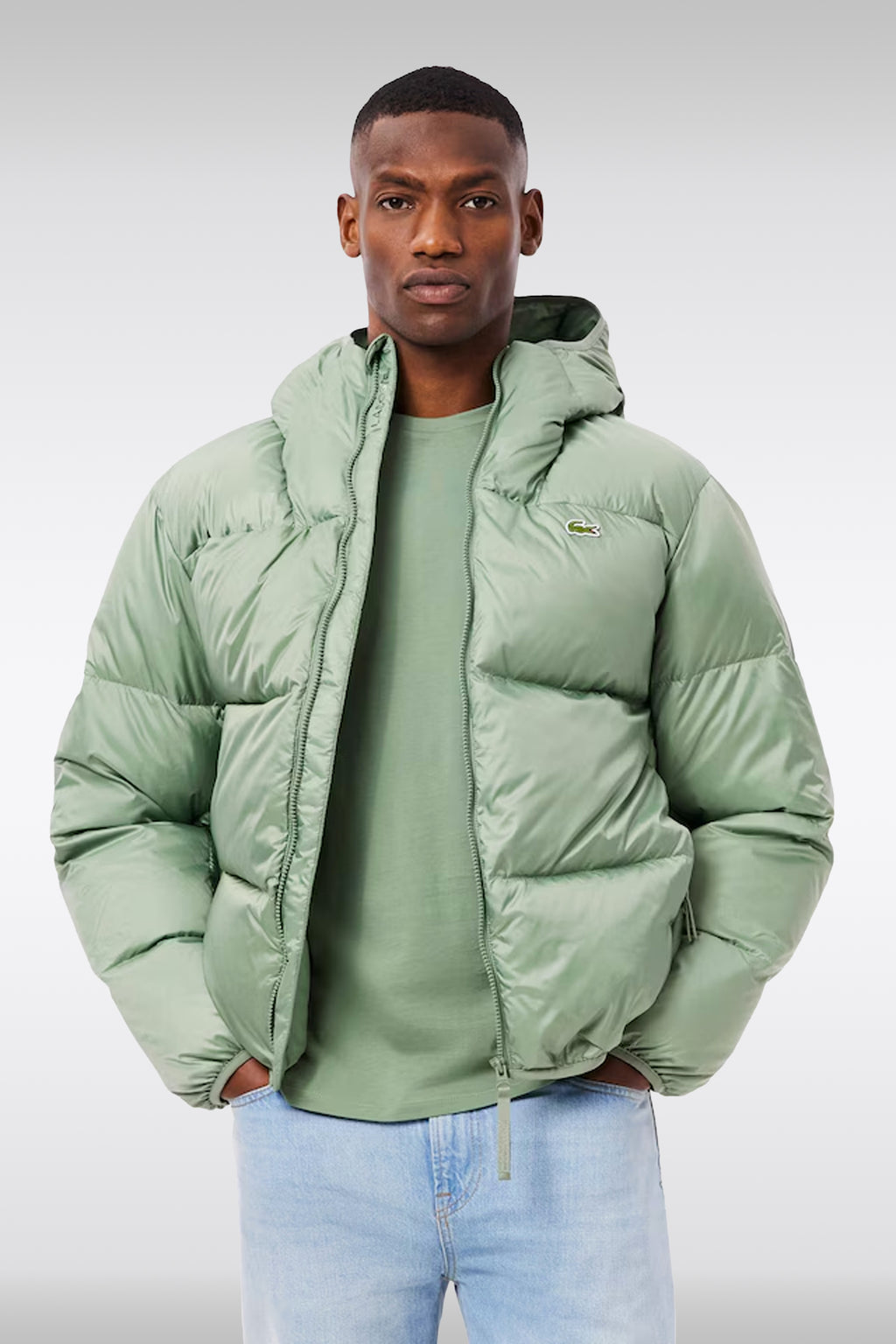 alt-image__Mint-green-nylon-hooded-puffer-jacket