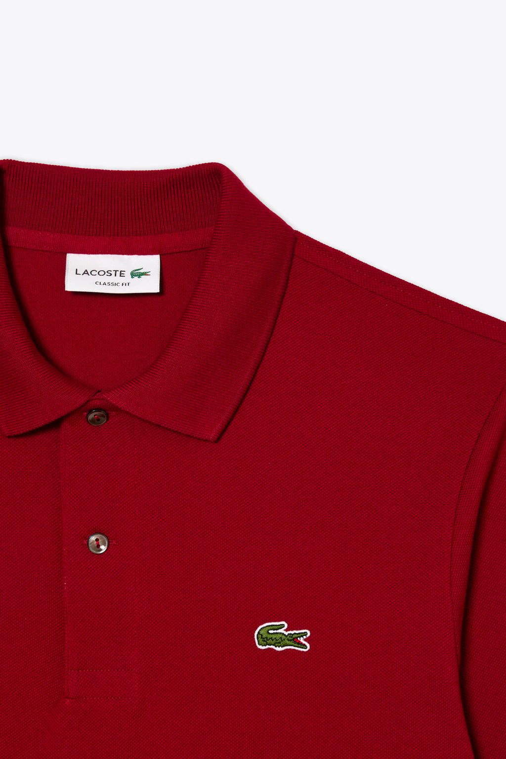 alt-image__Burgundy-piquè-cotton-polo-shirt-with-long-sleeves