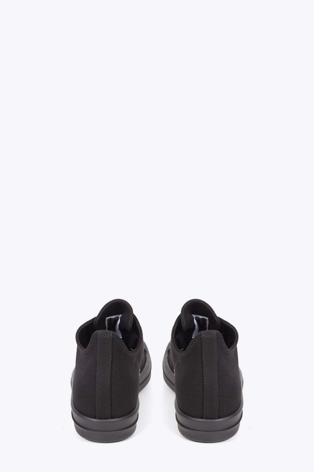 alt-image__Sneaker-bassa-nera-in-denim-con-suola-nera---Low-Sneaks