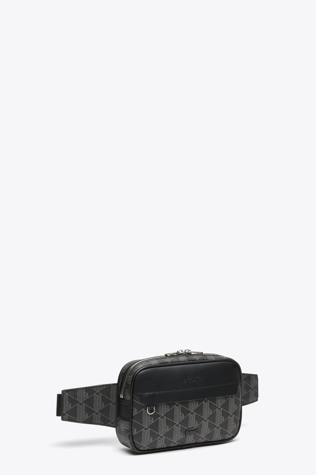 alt-image__Marsupio-nero-in-ecopelle-con-stampa-monogram