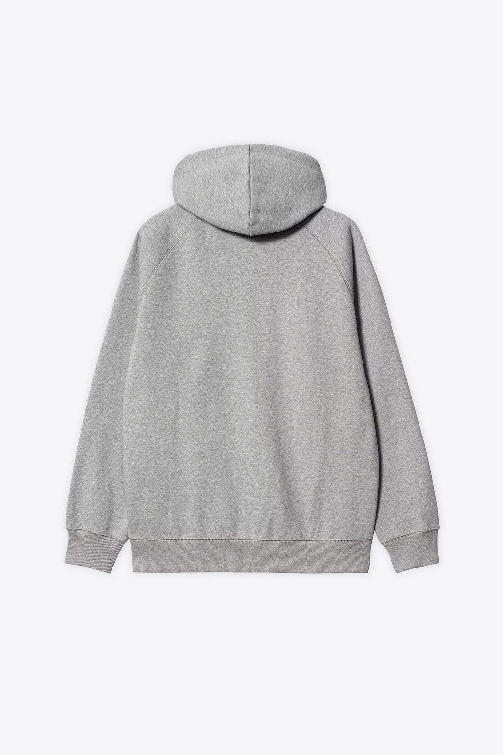 alt-image__Felpa-grigio-melange-con-cappuccio-e-zip---Hooded-Chase-Jacket