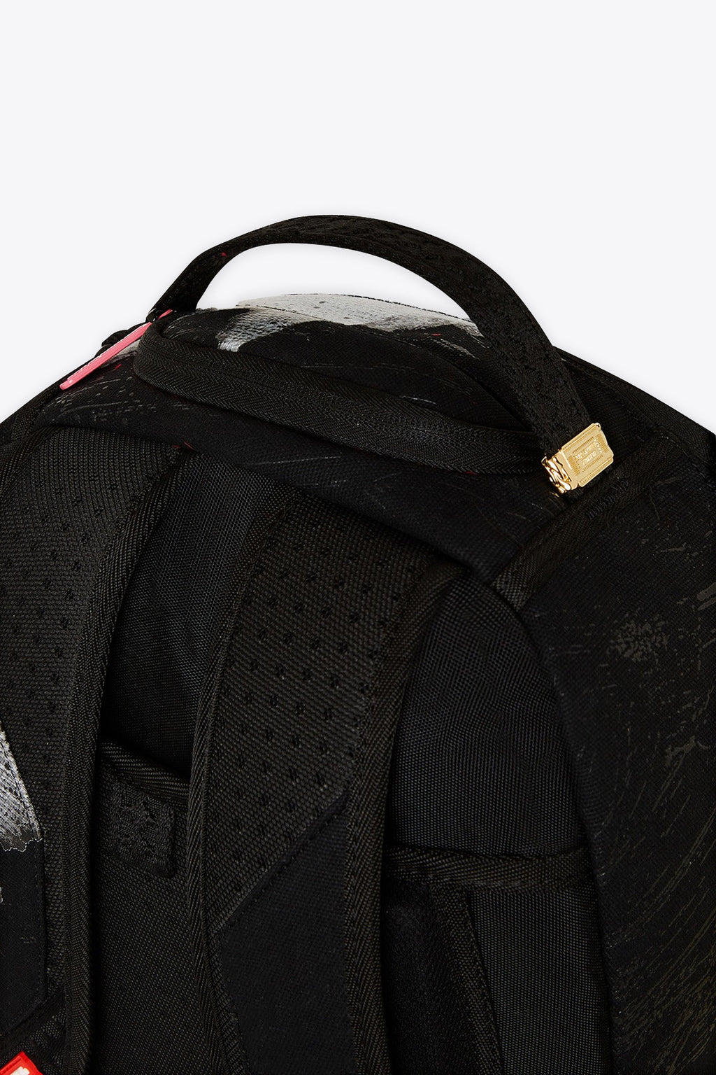 alt-image__Zaino-nero-in-canvas-con-bocca-shark-rosa---Shark-Central-Sorbet-Hand-Paintaed-Dlx-cotton-Backpack