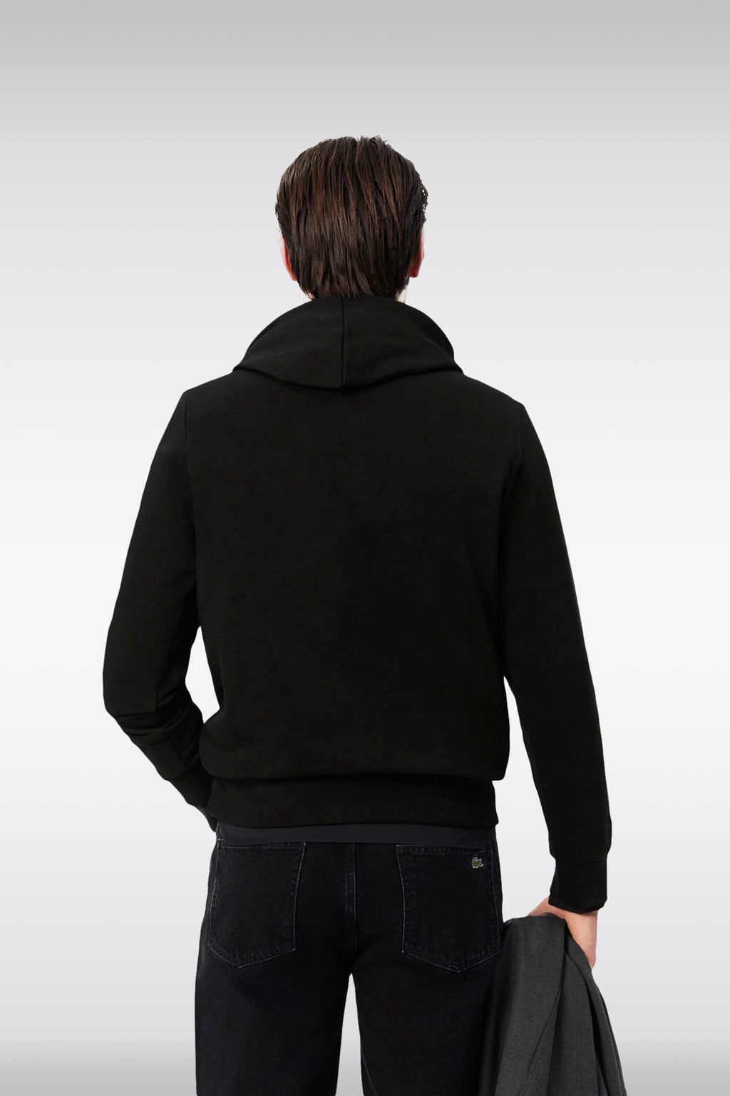 alt-image__Felpa-nera-in-cotone-con-cappuccio