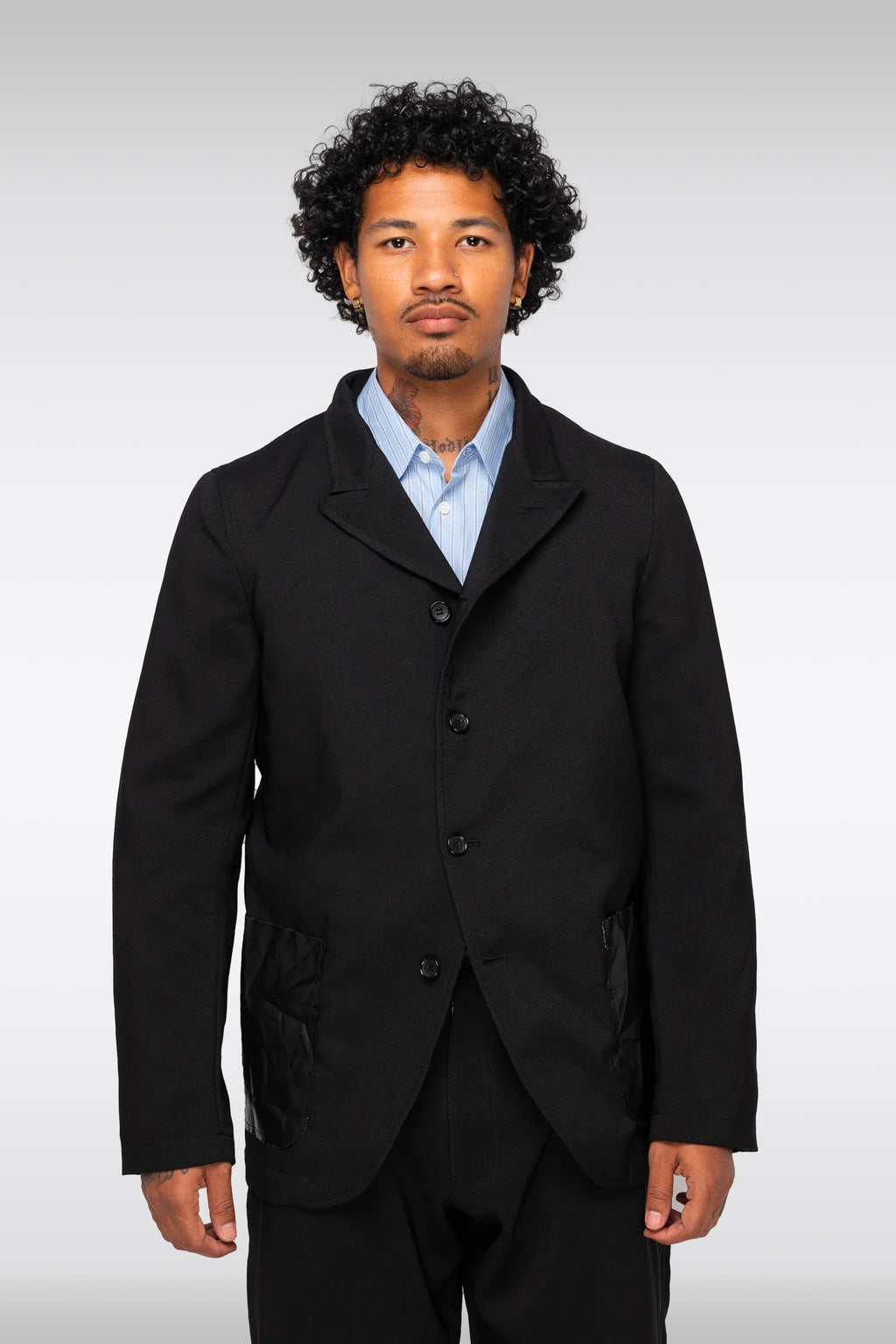 alt-image__Black-tailored-blazer-with-pvc-patch-pockets