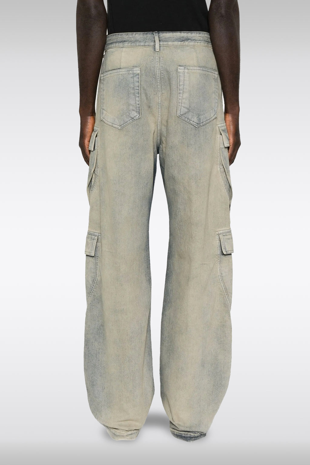 alt-image__Jeans-cargo-in-denim-sabbiato-loose-fit---Double-Cargo-Jeans