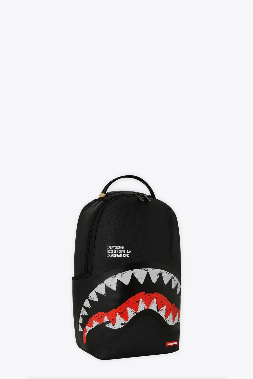 alt-image__Zaino-nero-in-pvc-con-bocca-shark---Shark-Central-Lax-Backpack