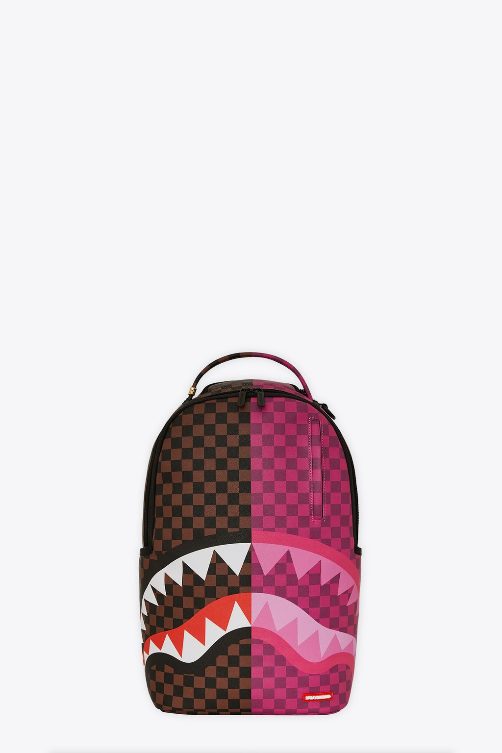alt-image__SPLIT-SIP-PINK-CHECK-DLXSV-BACKPACK-Rosa/Marrone