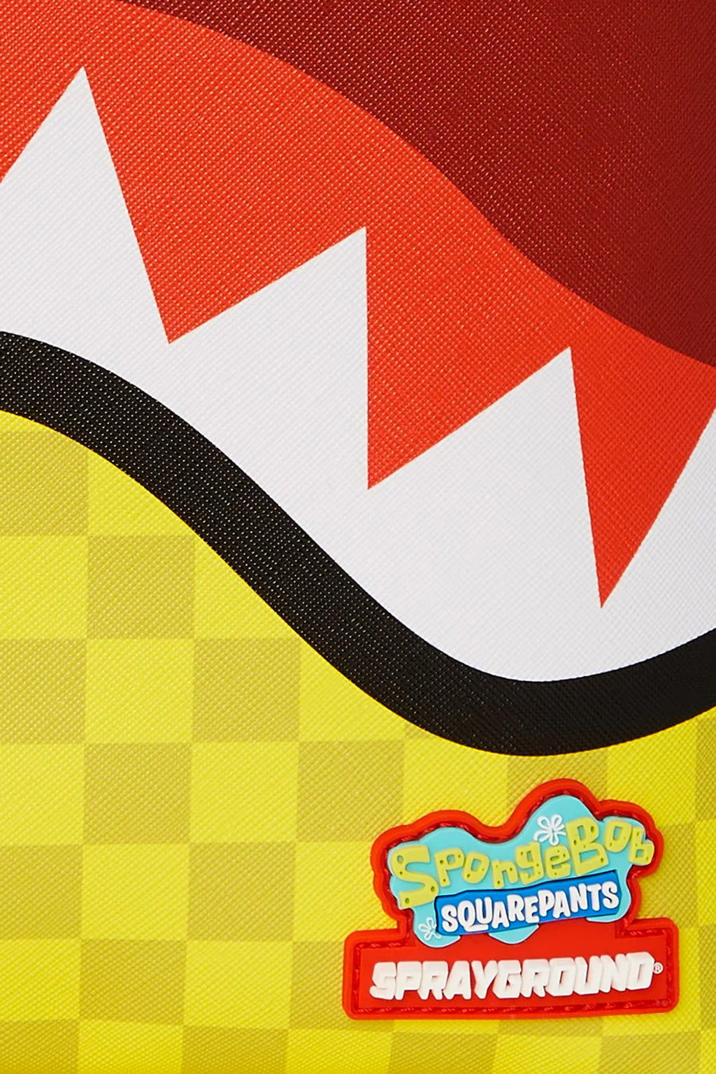 alt-image__Zaino-in-pvc-giallo-a-scacchi-con-stampa-Spongebob---Spongebob-Checkerbob-Dlxsv-Backpack