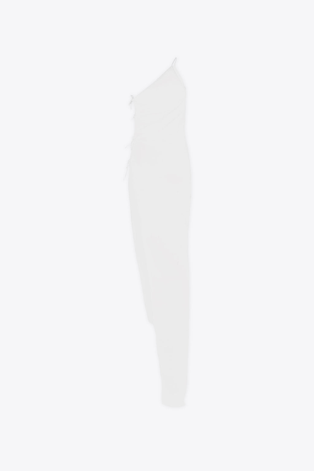 alt-image__Abito-asimmetrico-lungo-bianco-in-cotone-con-lacci-laterali---Taco-Dress
