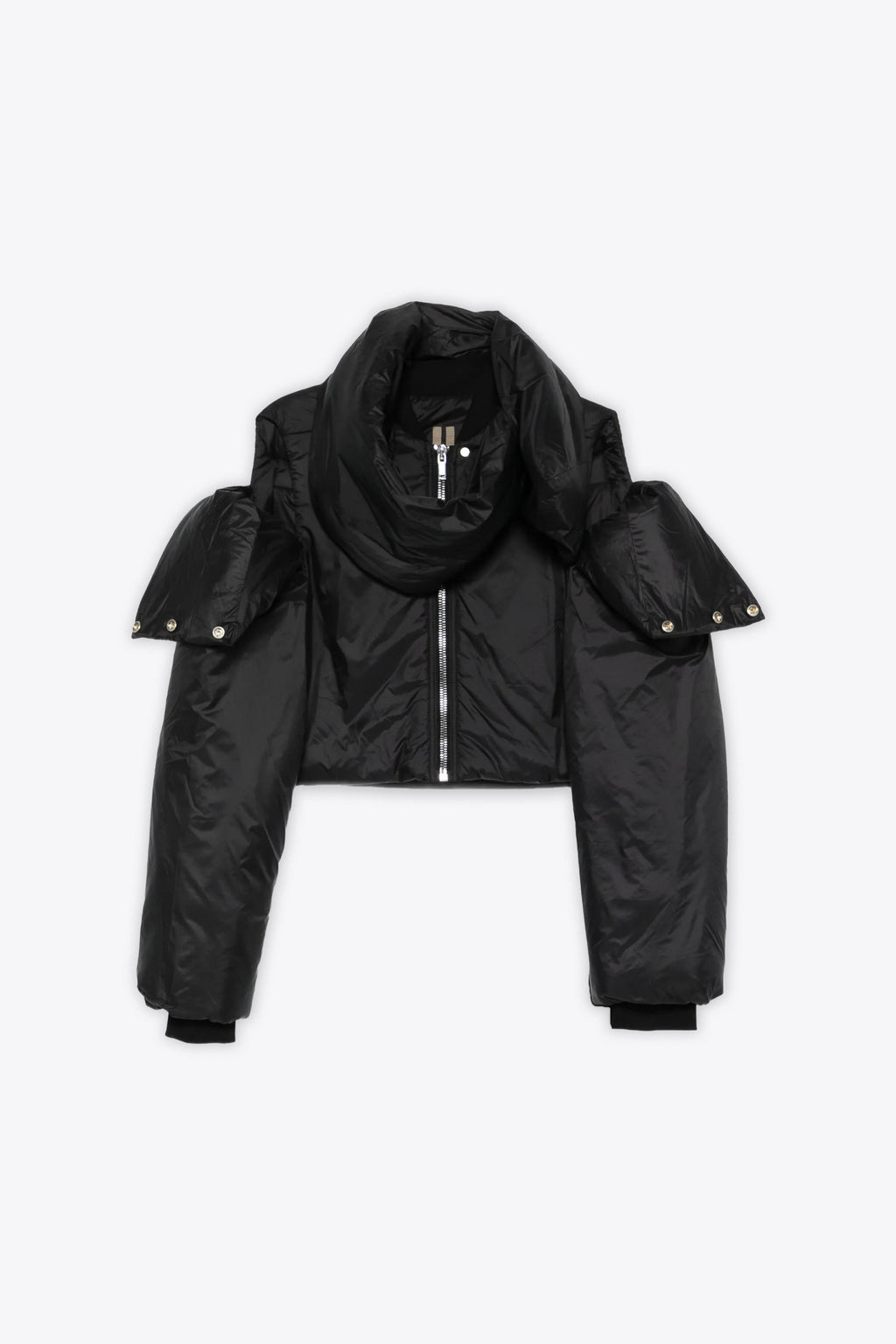 alt-image__Piumino-in-nylon-nero-con-collo-rimovibile---Convertible-Jkt