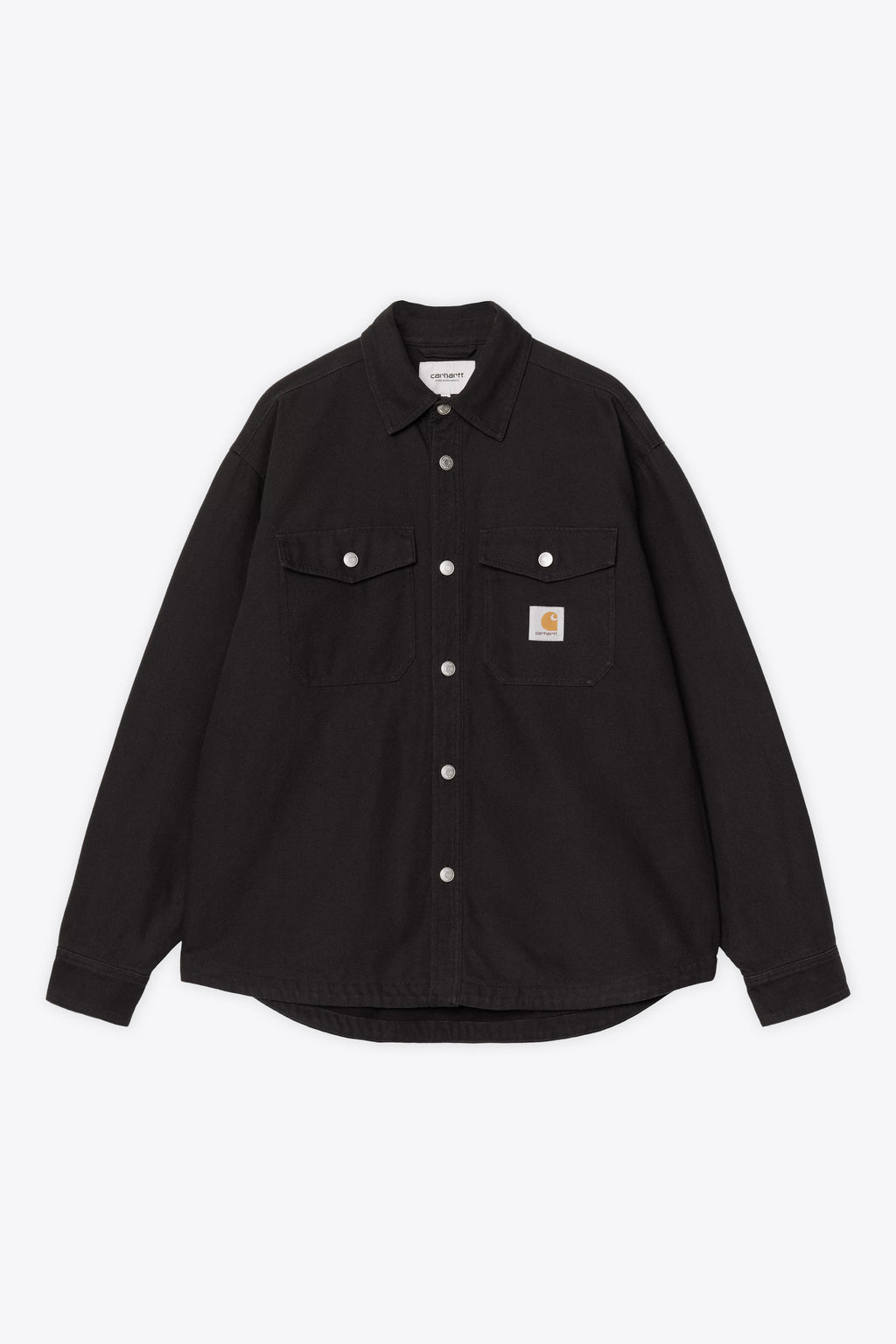 alt-image__Black-canvas-shirt-jacket-with-fleece-lining---Selby-Shirt-Jac