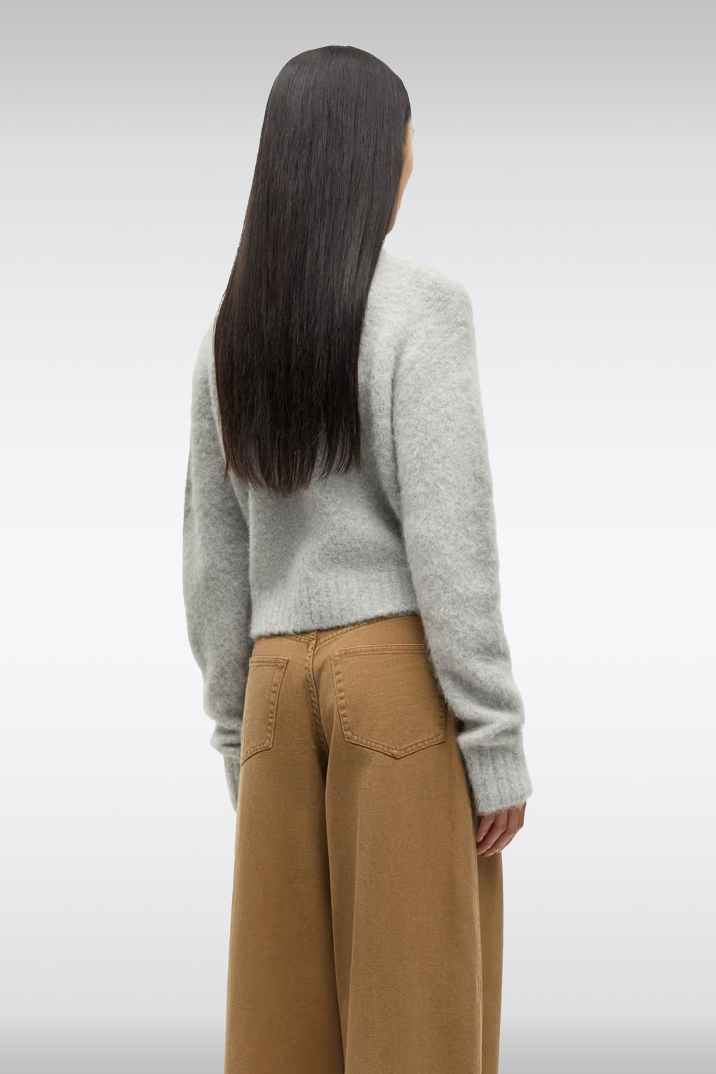 alt-image__Light-grey-alpaca-blend-cardigan-with-zip-fastening