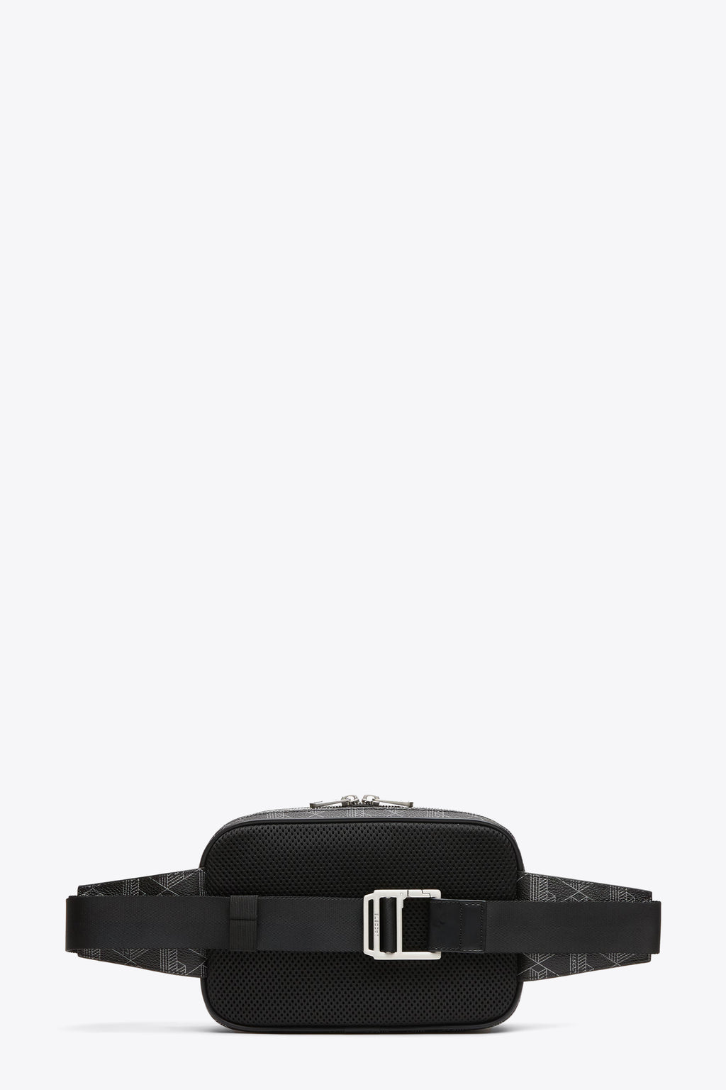 alt-image__Marsupio-nero-in-ecopelle-con-stampa-monogram
