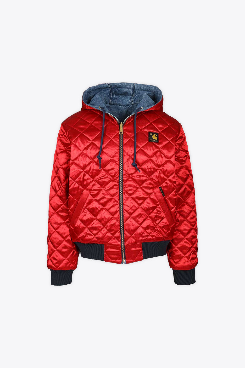 alt-image__Bomber-reversibile-in-denim-blu-e-nylon-matelassè-rosso---50-Years-Anniversary-OG-Active-Jacket