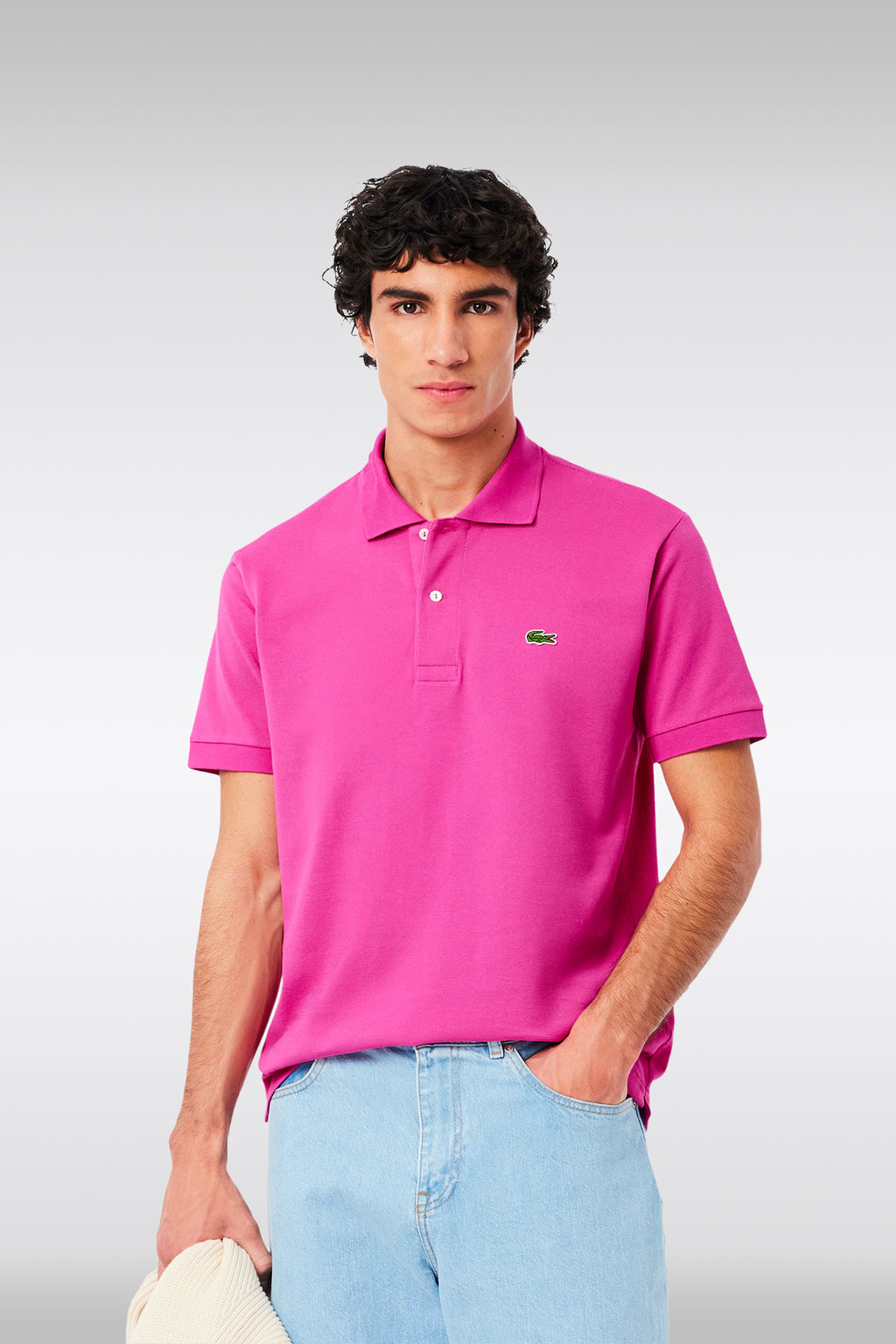 alt-image__Polo-in-cotone-piquè-fucsia-regular-fit