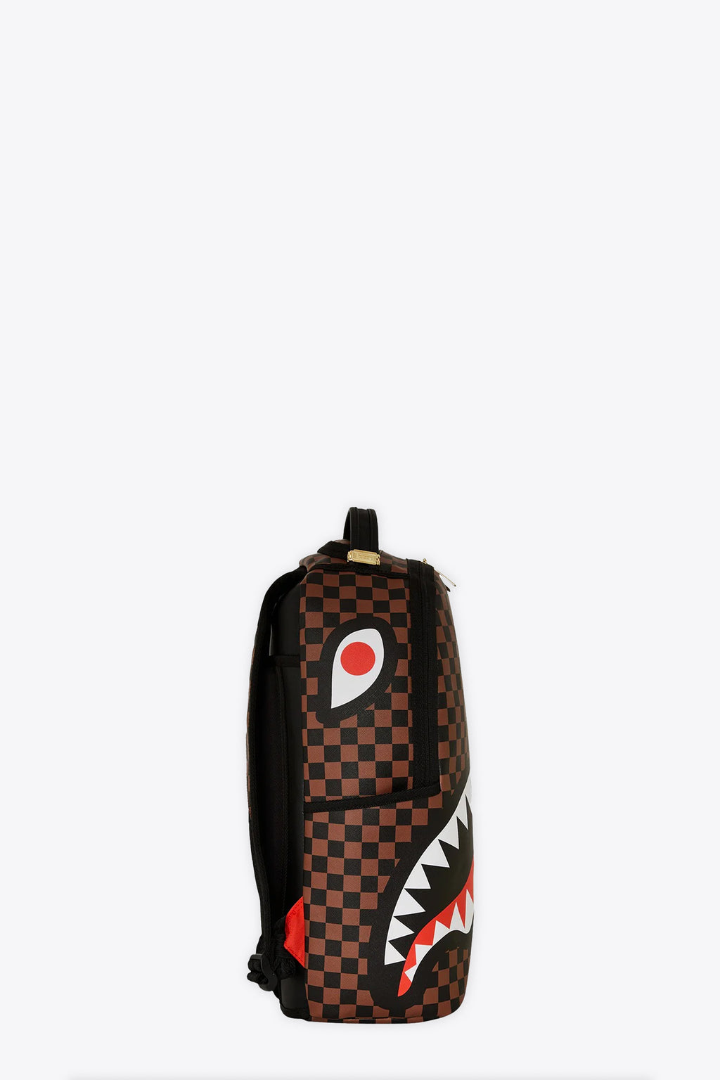 alt-image__Zaino-in-pvc-marrone-e-nero-a-scacchi---Sharks-In-Paris-Lost-&-Found-Backpack