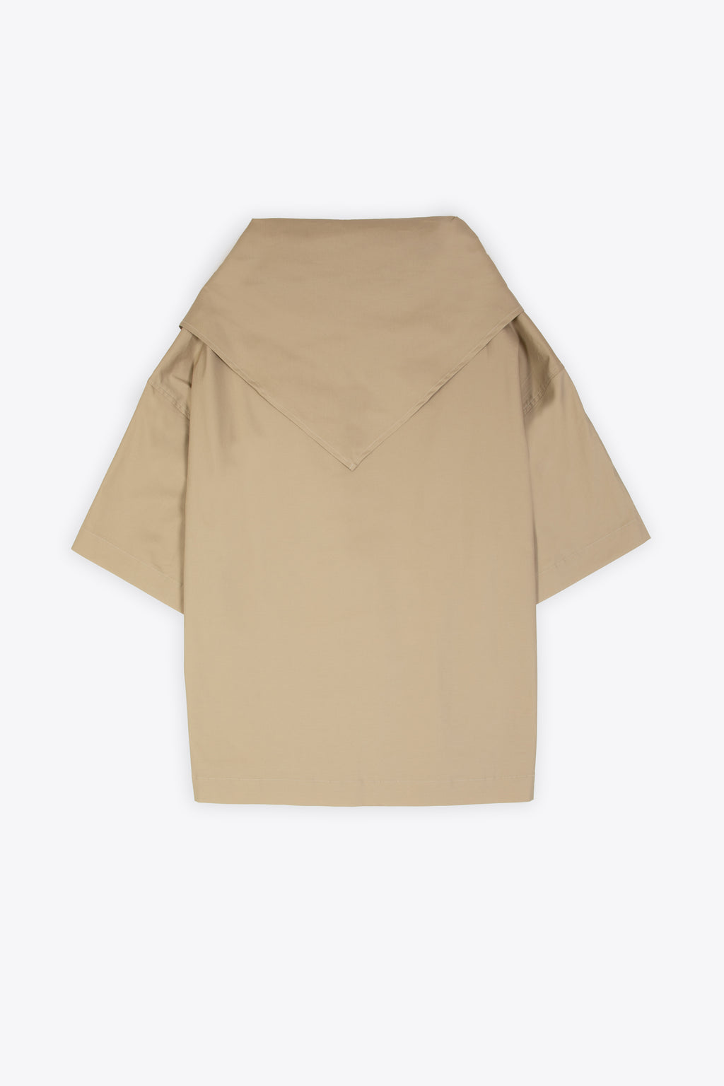 alt-image__T-shirt-beige-in-popeline-di-cotone-con-bandana---Bronx-Tee