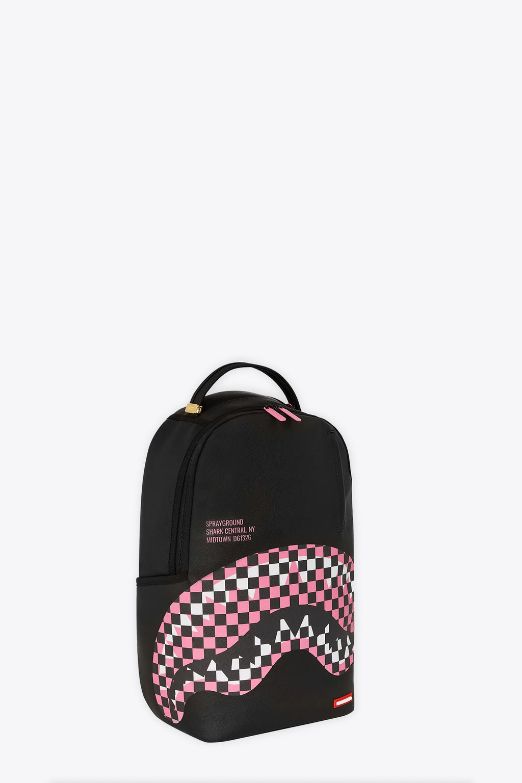 alt-image__SHARK-CENTRAL-BREAKUP-CHECK-SORBET-GREY-BACKPACK-Nero/rosa