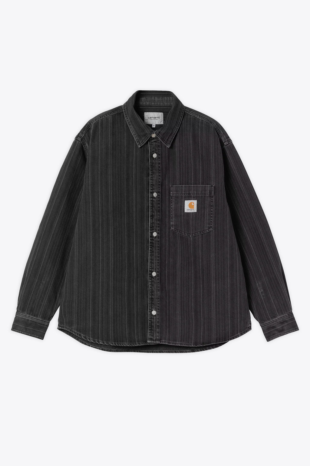 alt-image__Camicia-nera-in-denim-rigato---Rylan-Shirt-Jac