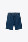 Bermuda workwear in denim blu medio - Single Knee Short 