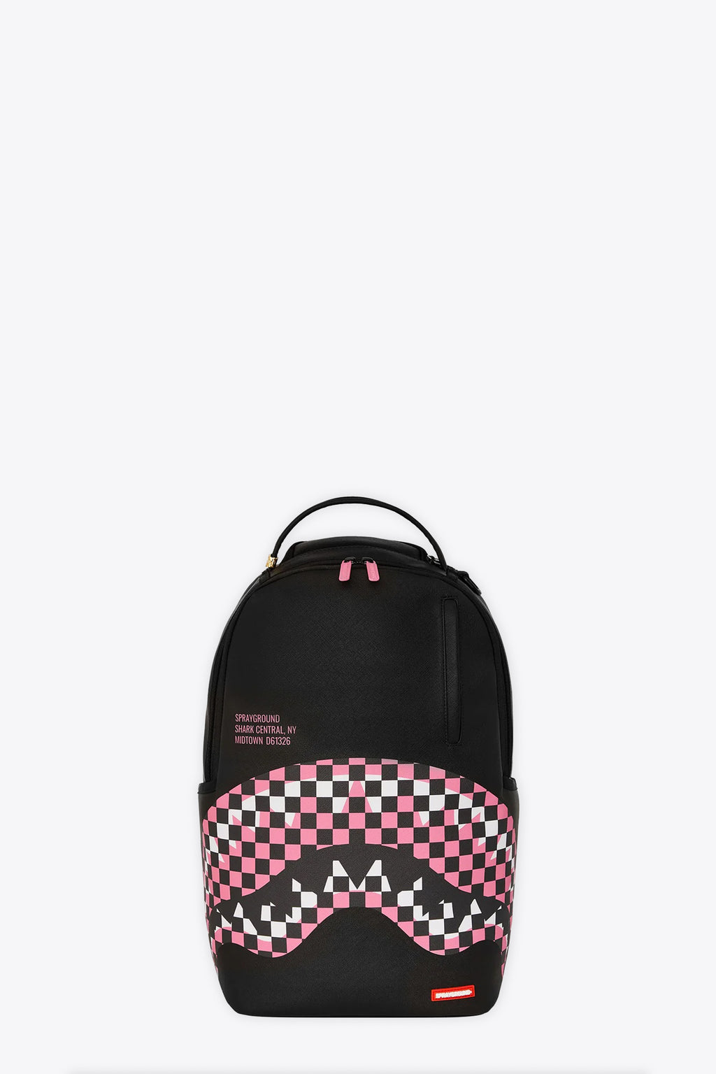 alt-image__SHARK-CENTRAL-BREAKUP-CHECK-SORBET-GREY-BACKPACK-Nero/rosa