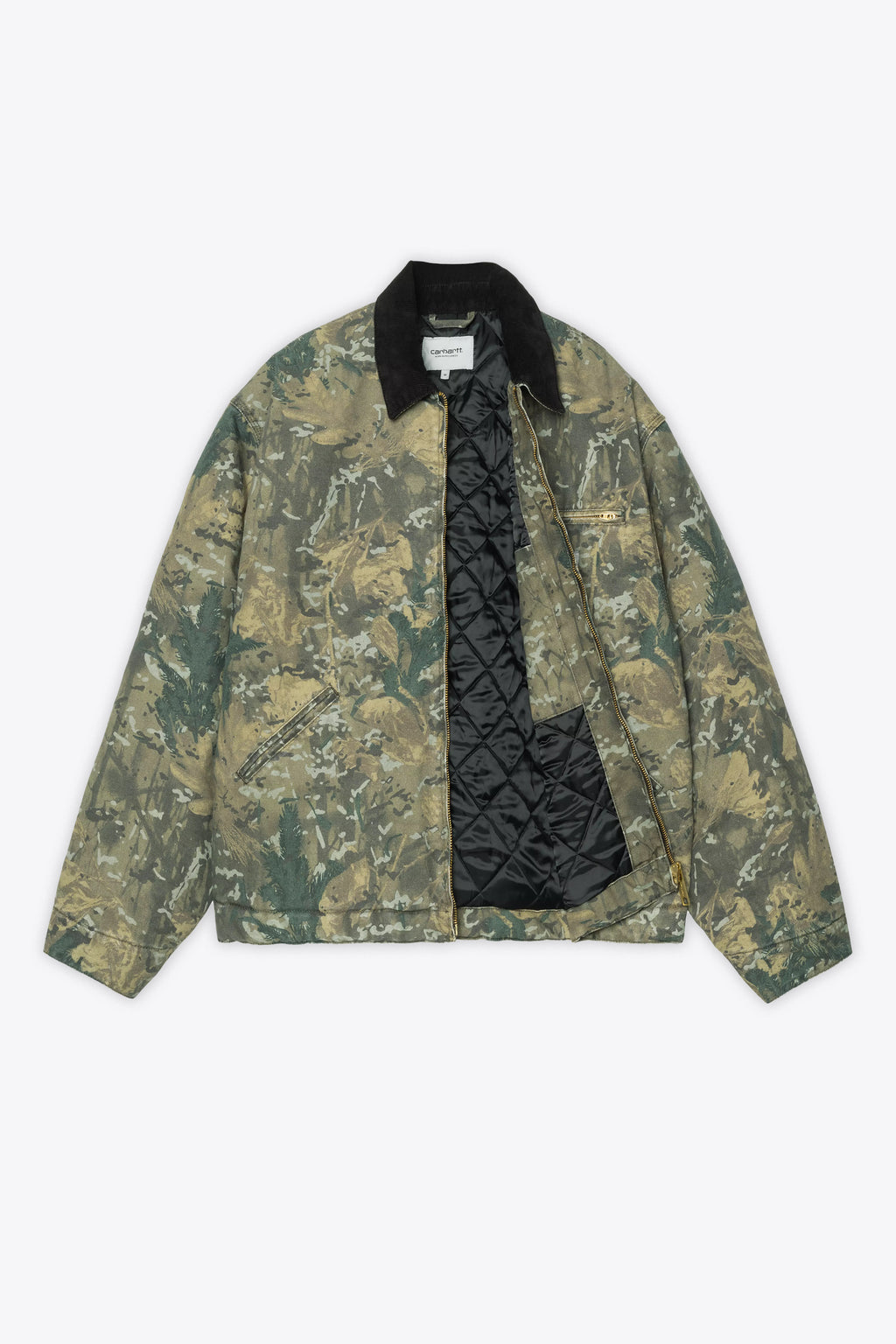 alt-image__Green-camouflage-printed-canvas-jacket-with-zip-closure---OG-Detroit-Jacket
