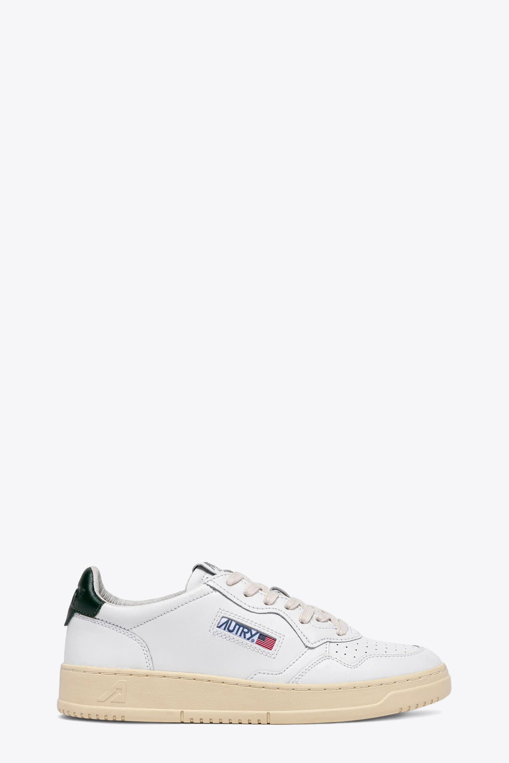 alt-image__Sneaker-bassa-in-pelle-bianca-con-tab-verde---Medalist-Low