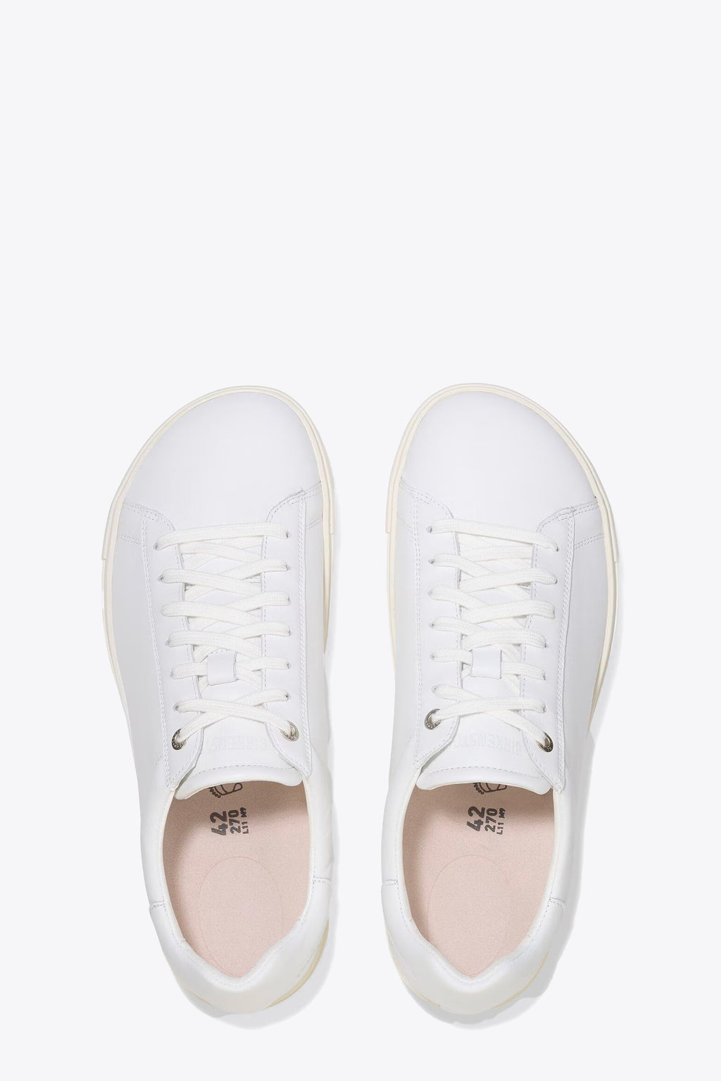 alt-image__Sneaker-bianca-in-pelle-con-lacci---Bend-Low