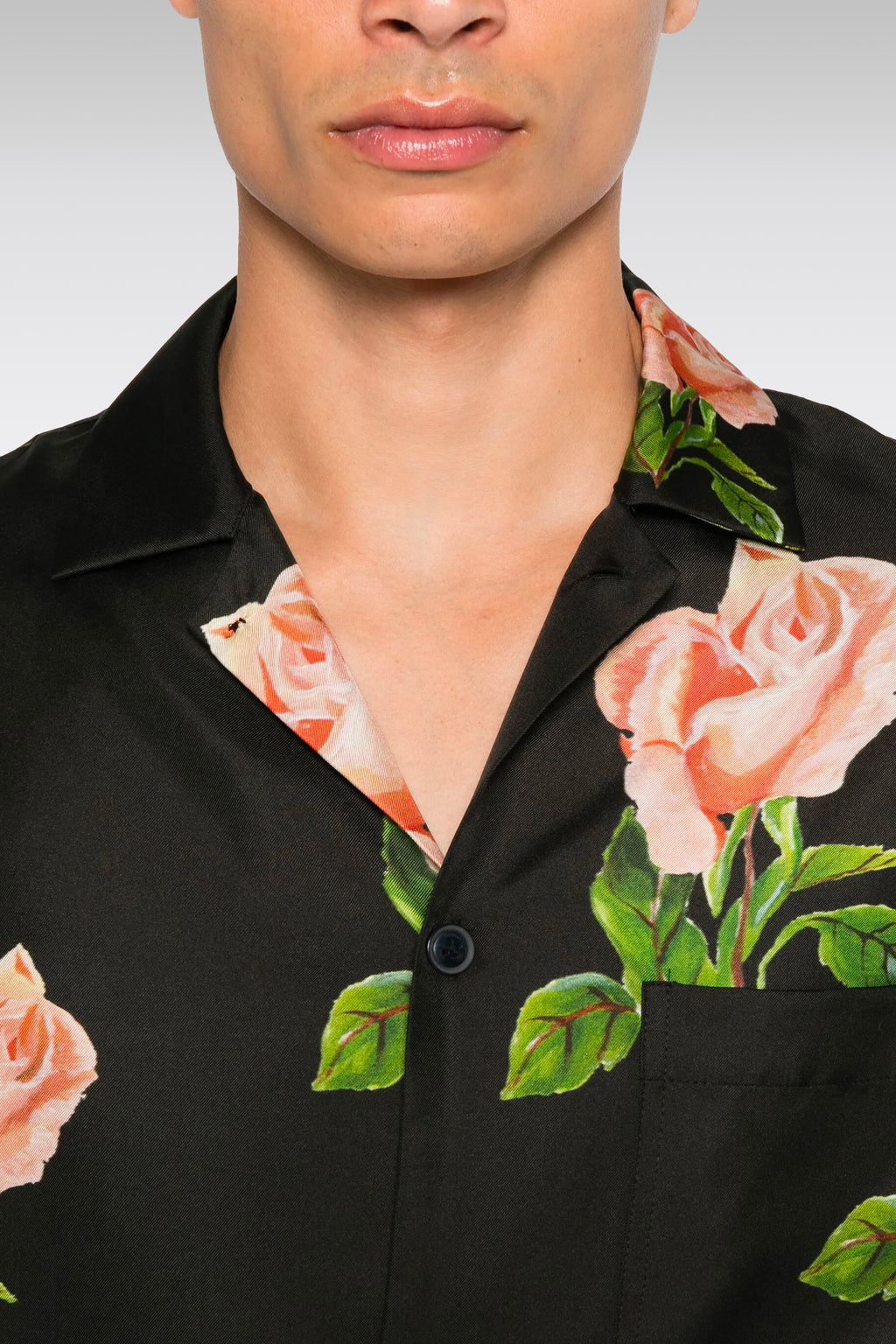 alt-image__Black-silk-long-sleeved-shirt-with-roses-pattern---Jamar