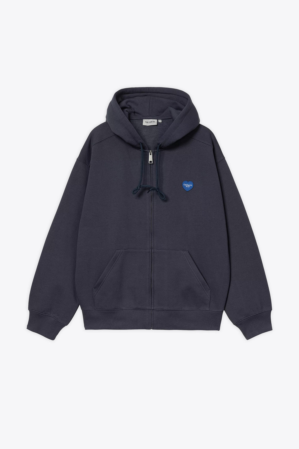 alt-image__Felpa-blu-navy-con-zip-e-cappuccio-con-logo-a-forma-di-cuore---Hooded-Heart-II-Hartt-Sweat-Jacket