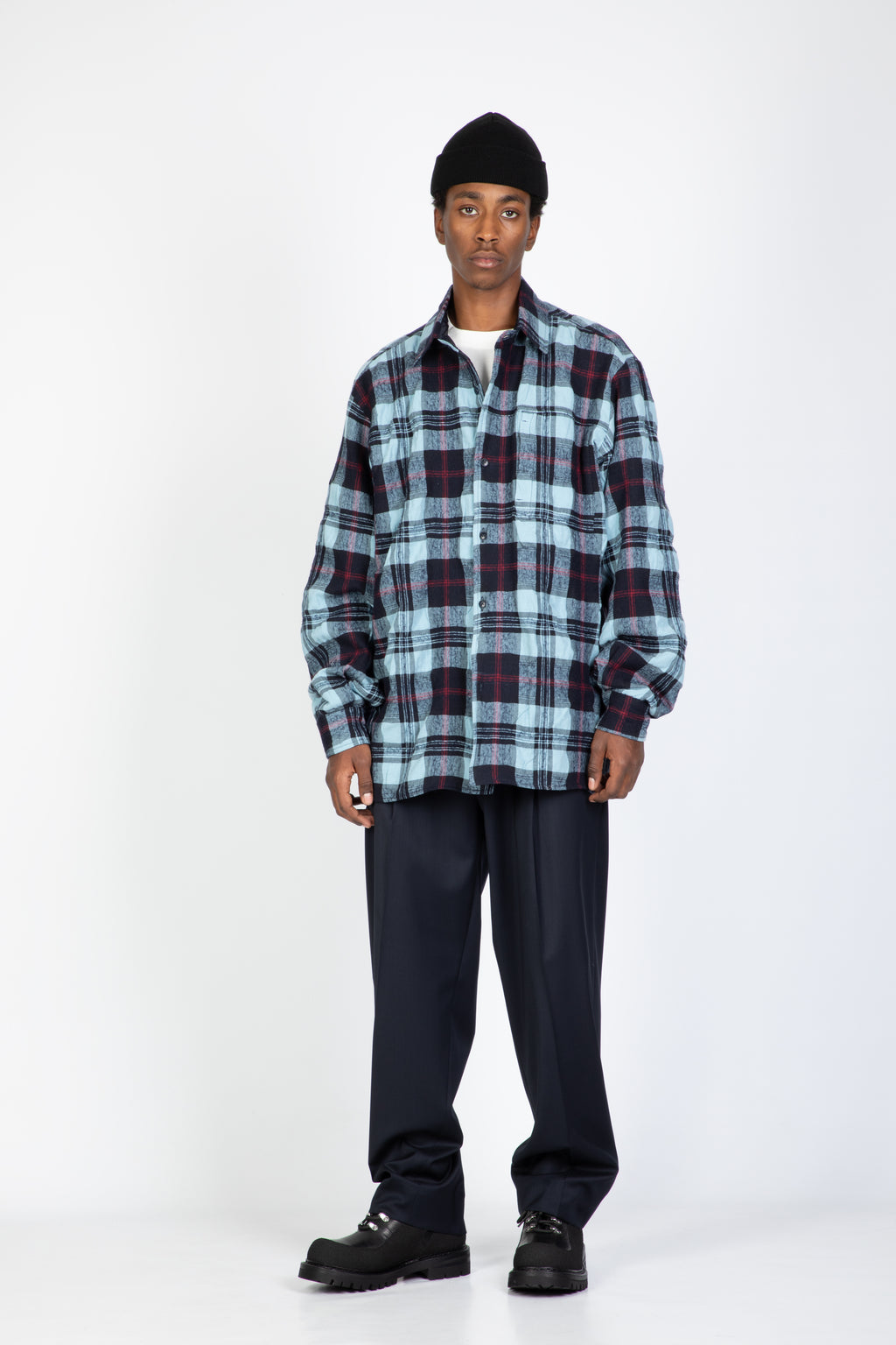 alt-image__Camicia-in-flanella-a-quadri-celeste-con-imbottitura---Ethan