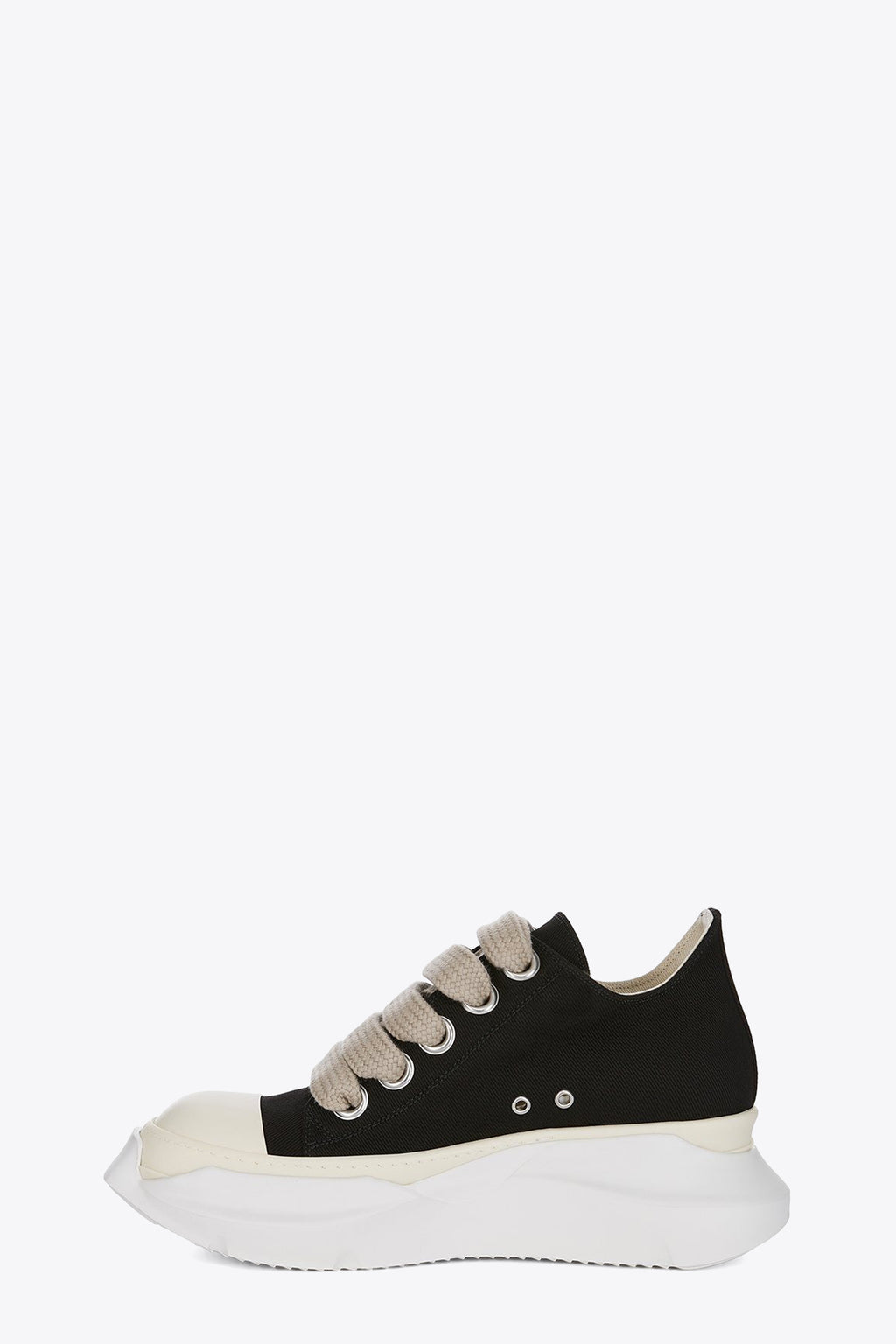 alt-image__SCARPE-IN-DENIM--JUMBOLACE-ABSTRACT-LOW-SNEAKS-Nero/panna