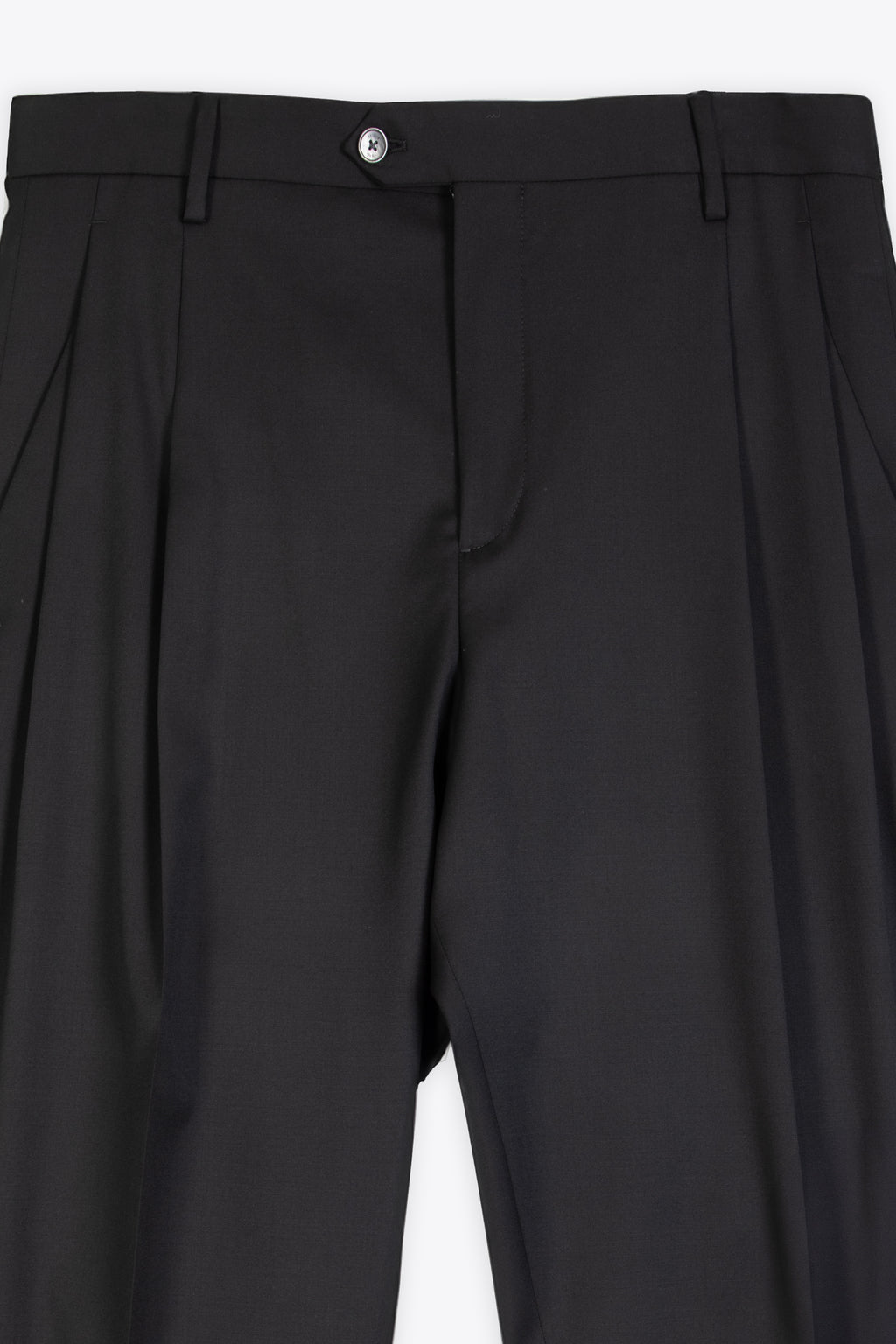 alt-image__Pantalone-nero-con-doppia-pince---Arnos